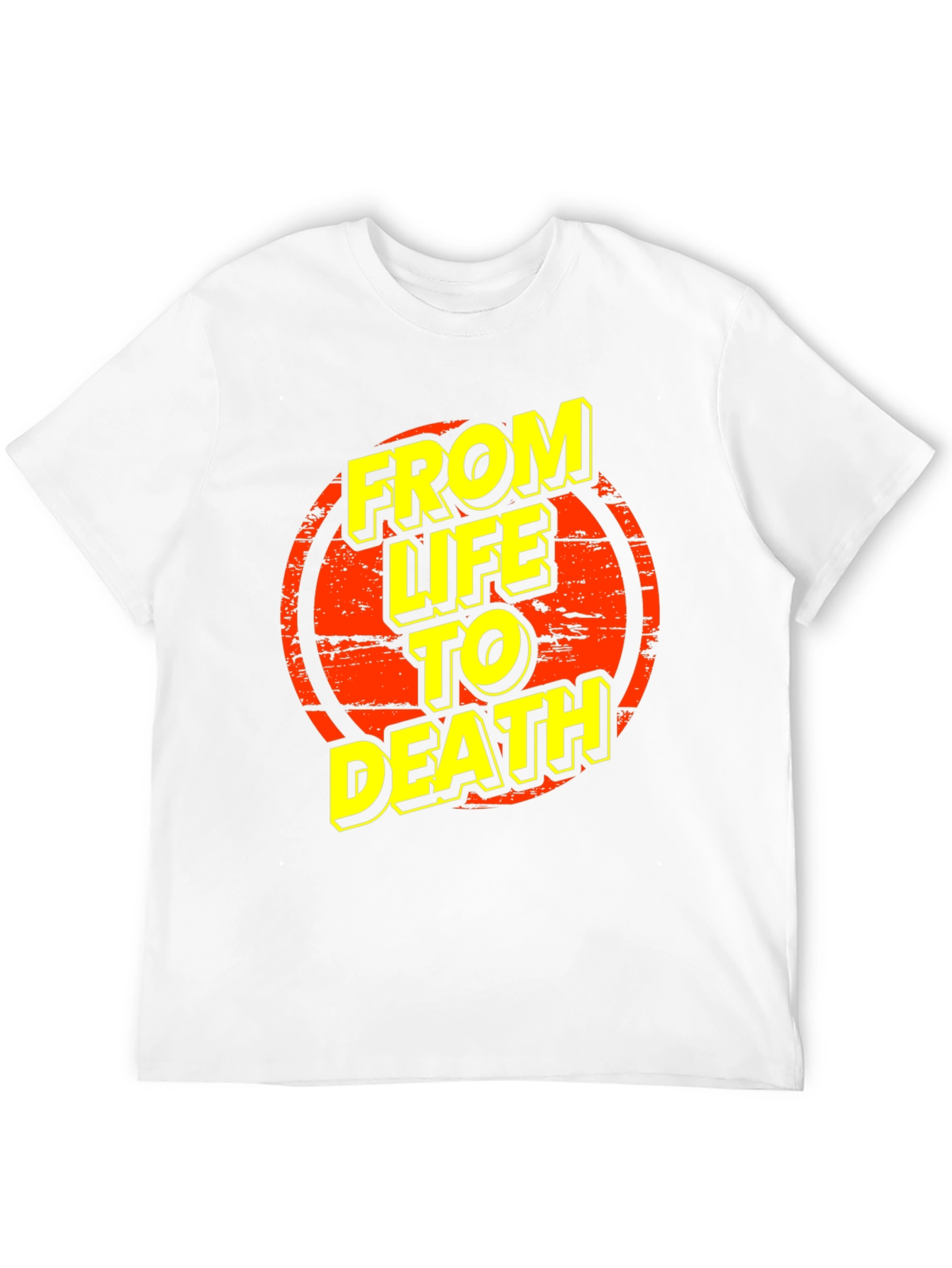 From Life To Death Graphic Tee - Black