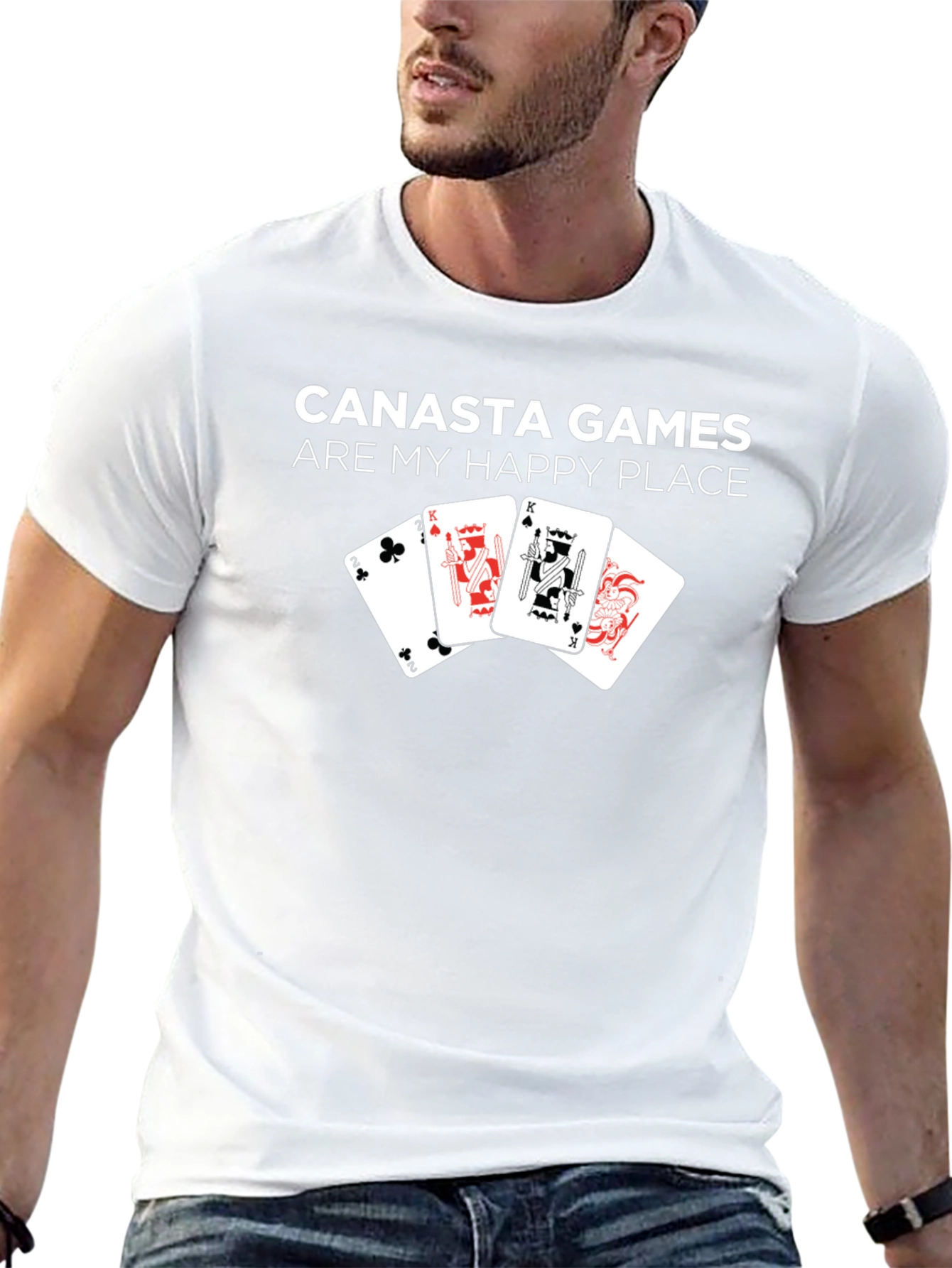 Canasta Games Happy Place T-Shirt