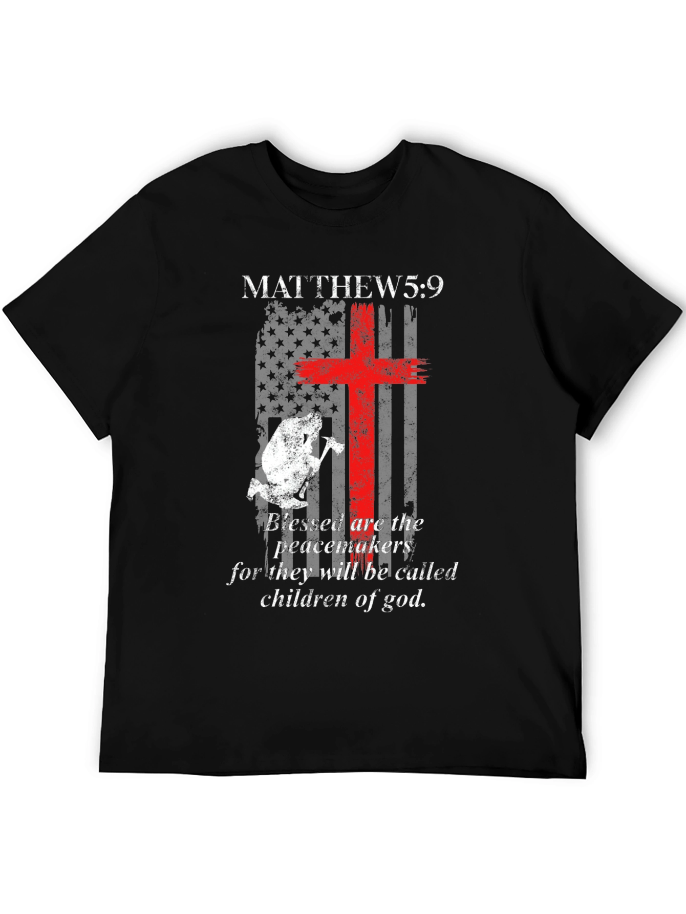 Matthew 5:9 Blessed Are The Peacemakers T-Shirt