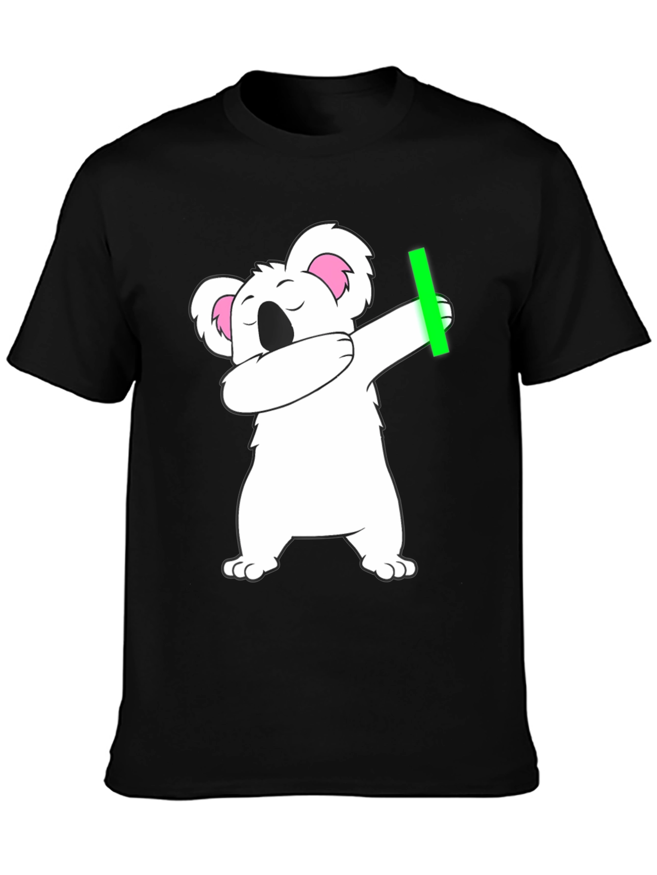 Dabbing Koala Black T-Shirt