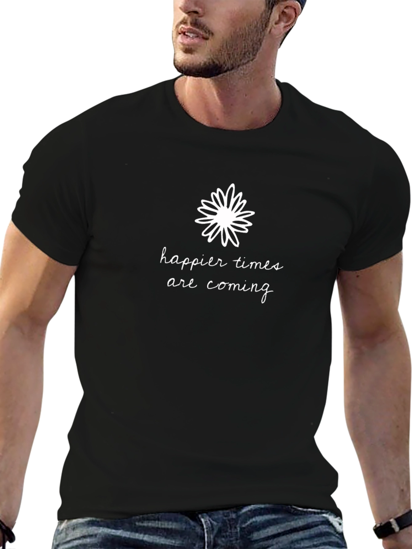 Happier Times Tee - Stylish Comfort