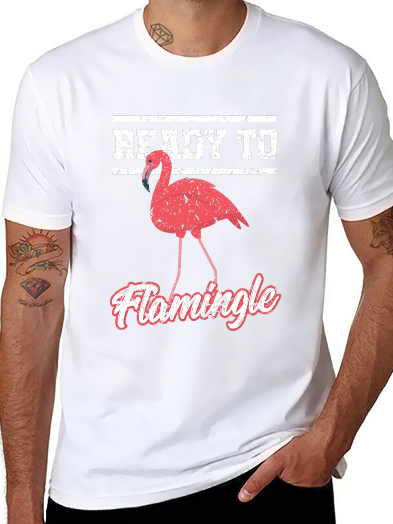 Ready to Flamingle Graphic T-Shirt
