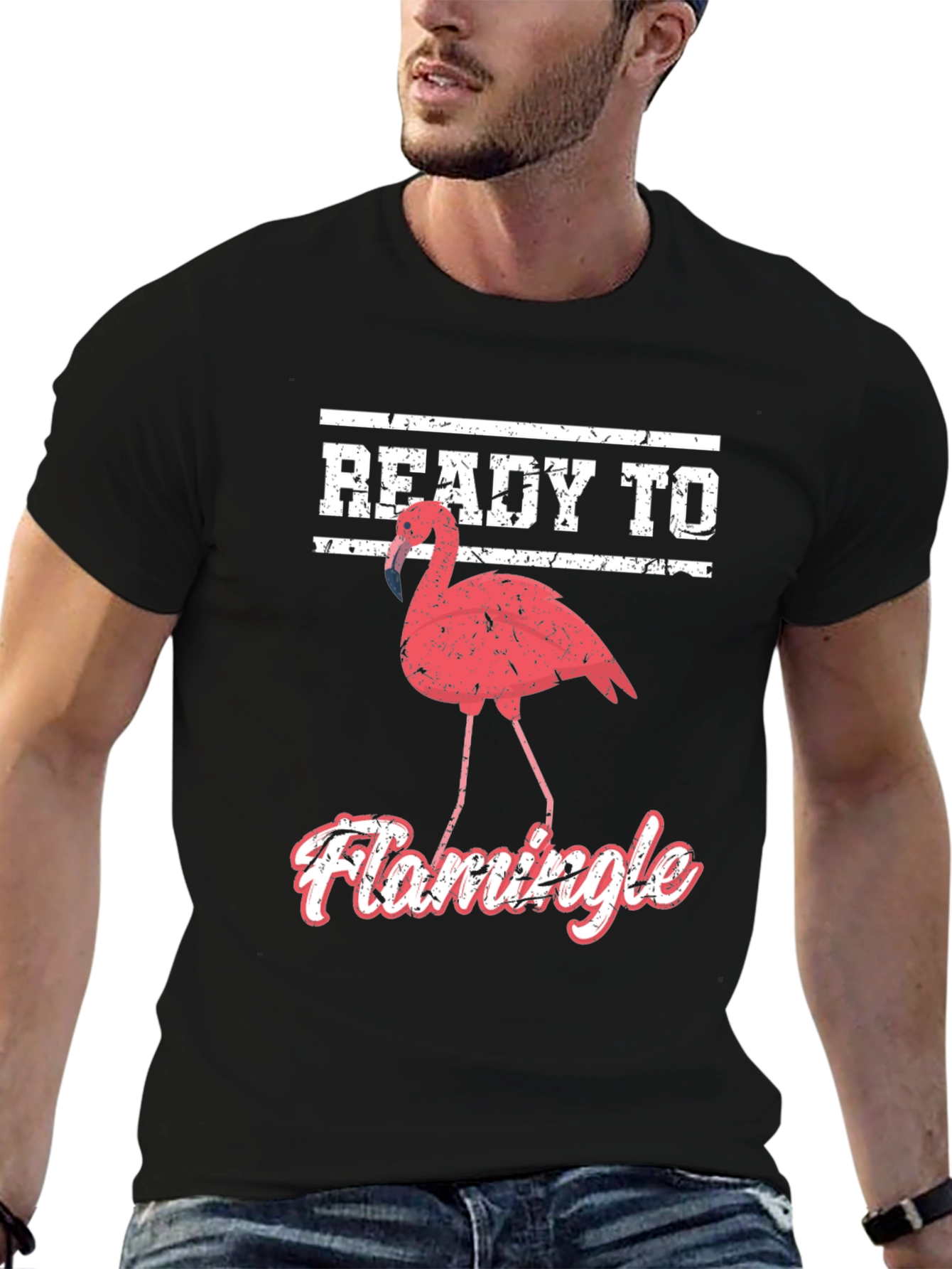 Ready to Flamingle Graphic T-Shirt