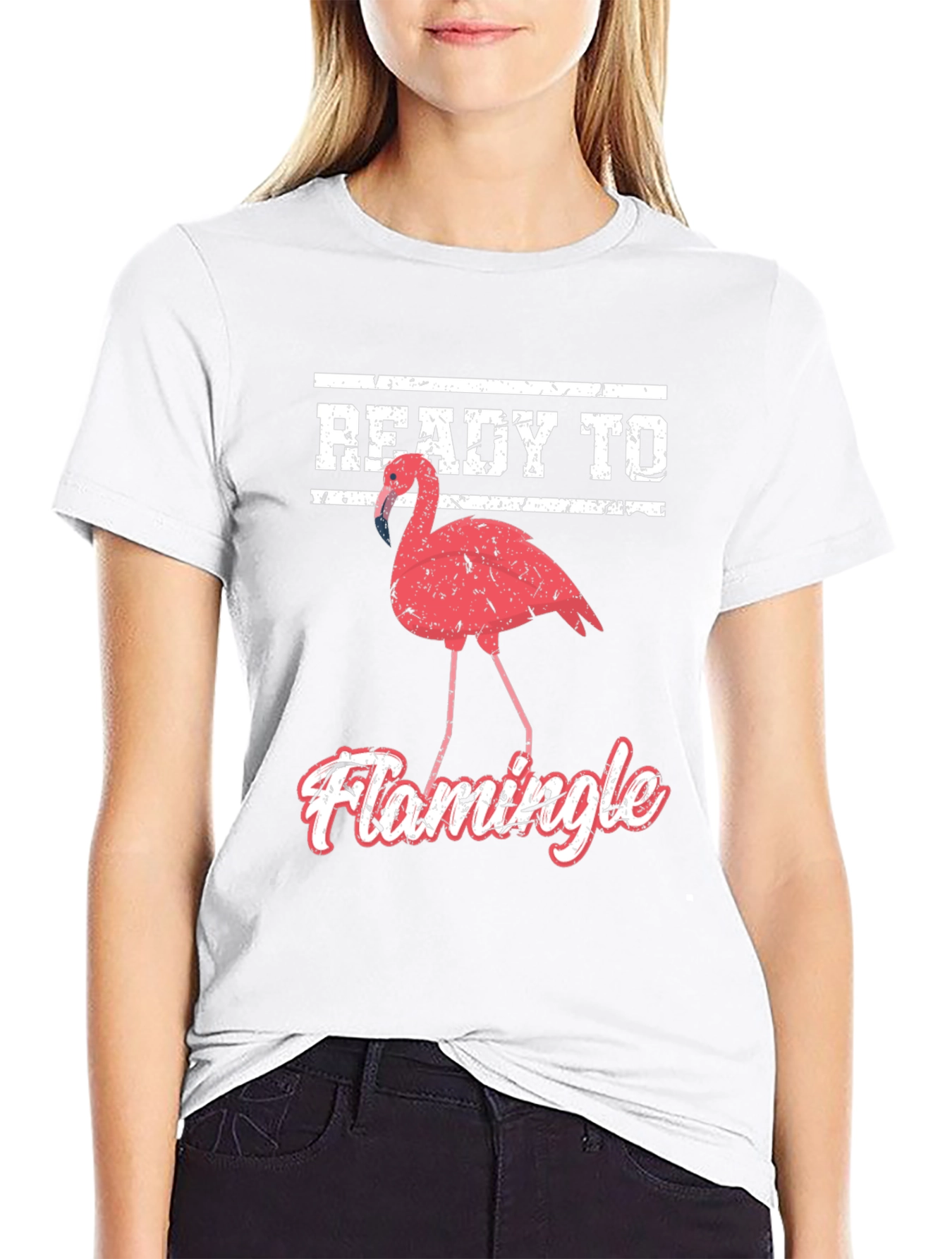 Ready to Flamingle Graphic T-Shirt