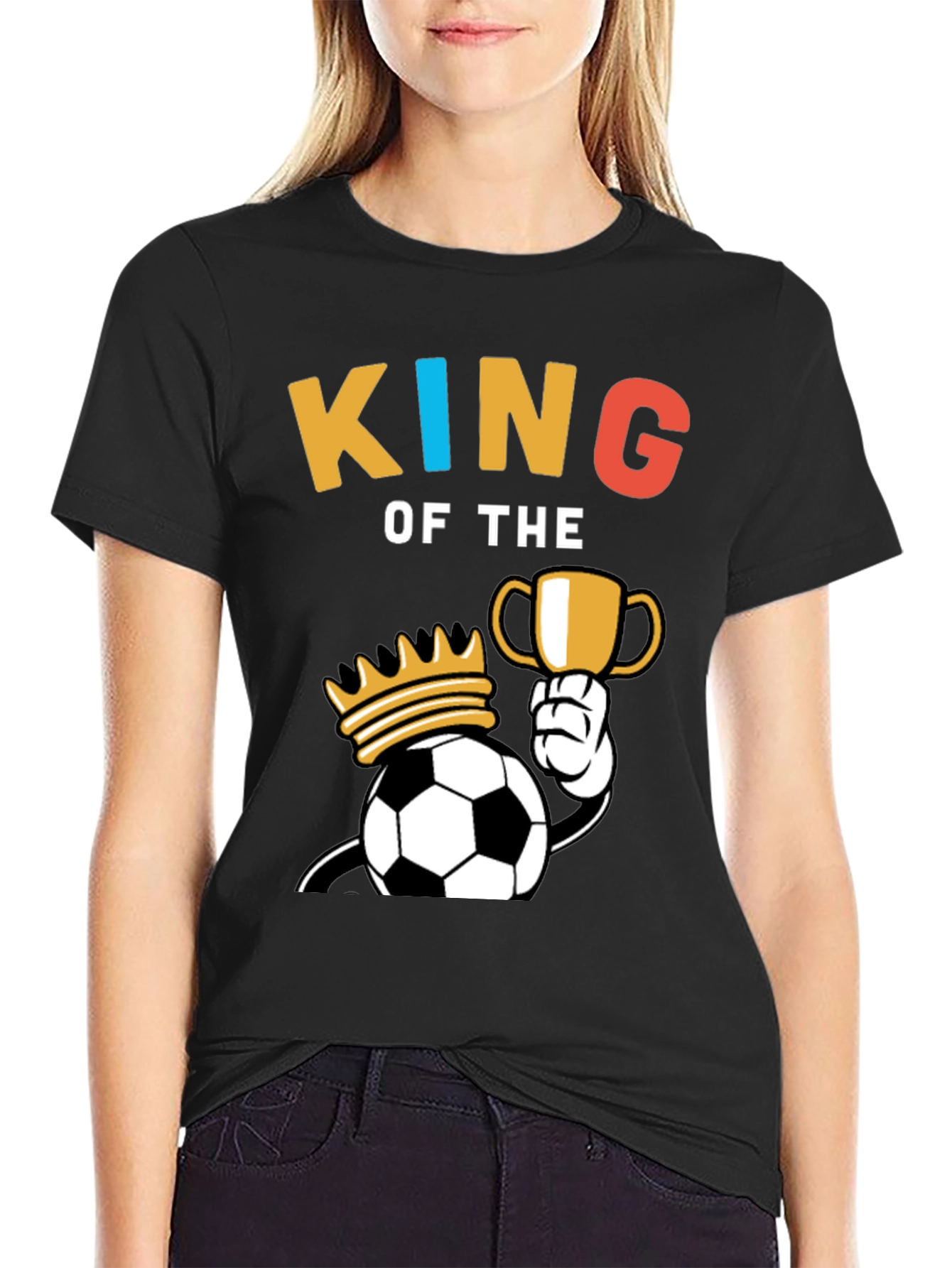 King of the Game Soccer T-Shirt