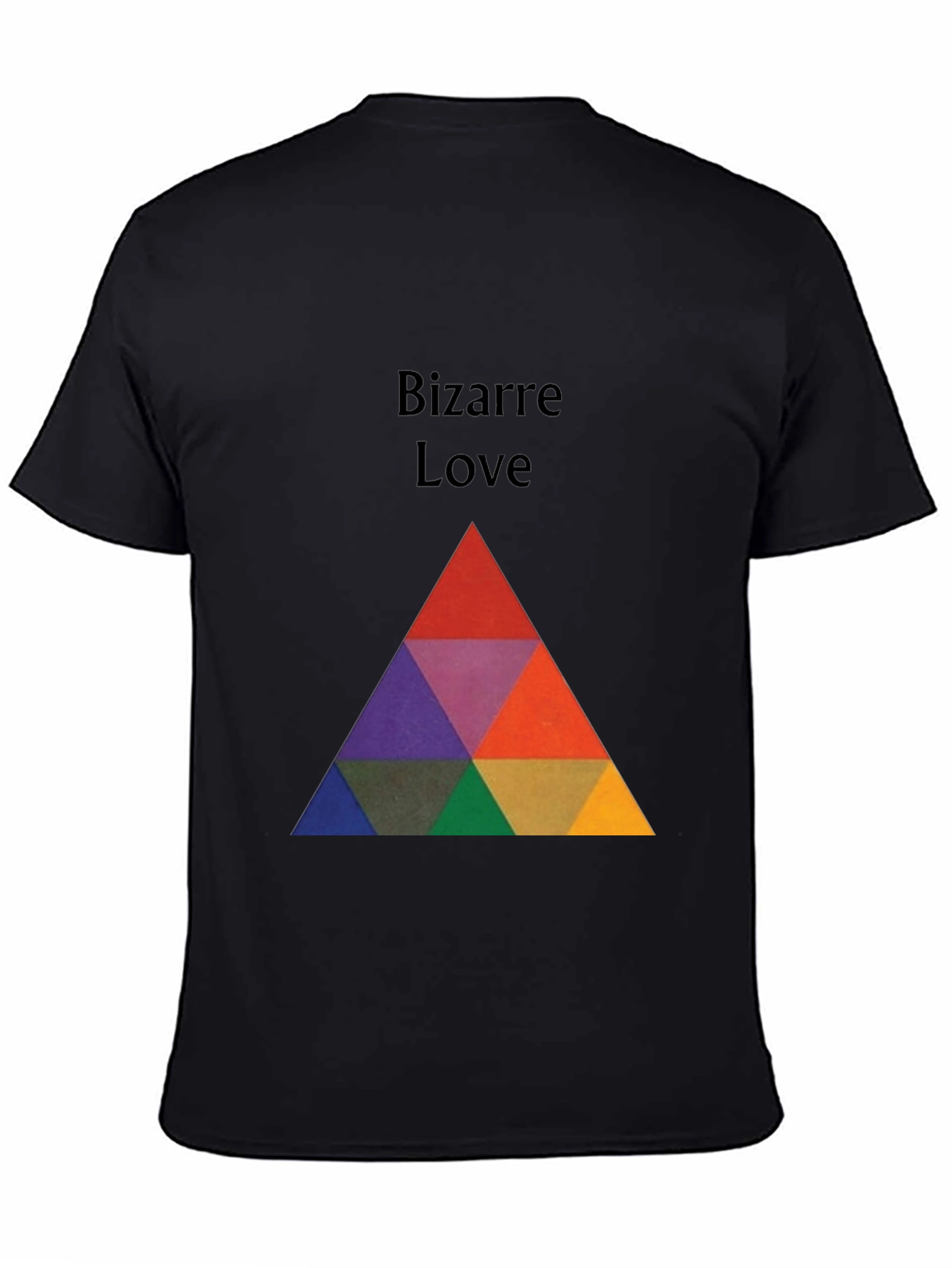 Bizarre Love Graphic Tee - Modern Geometric T-Shirt