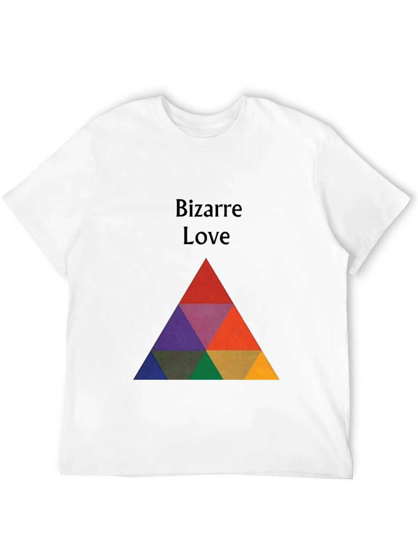 Bizarre Love Graphic Tee - Modern Geometric T-Shirt