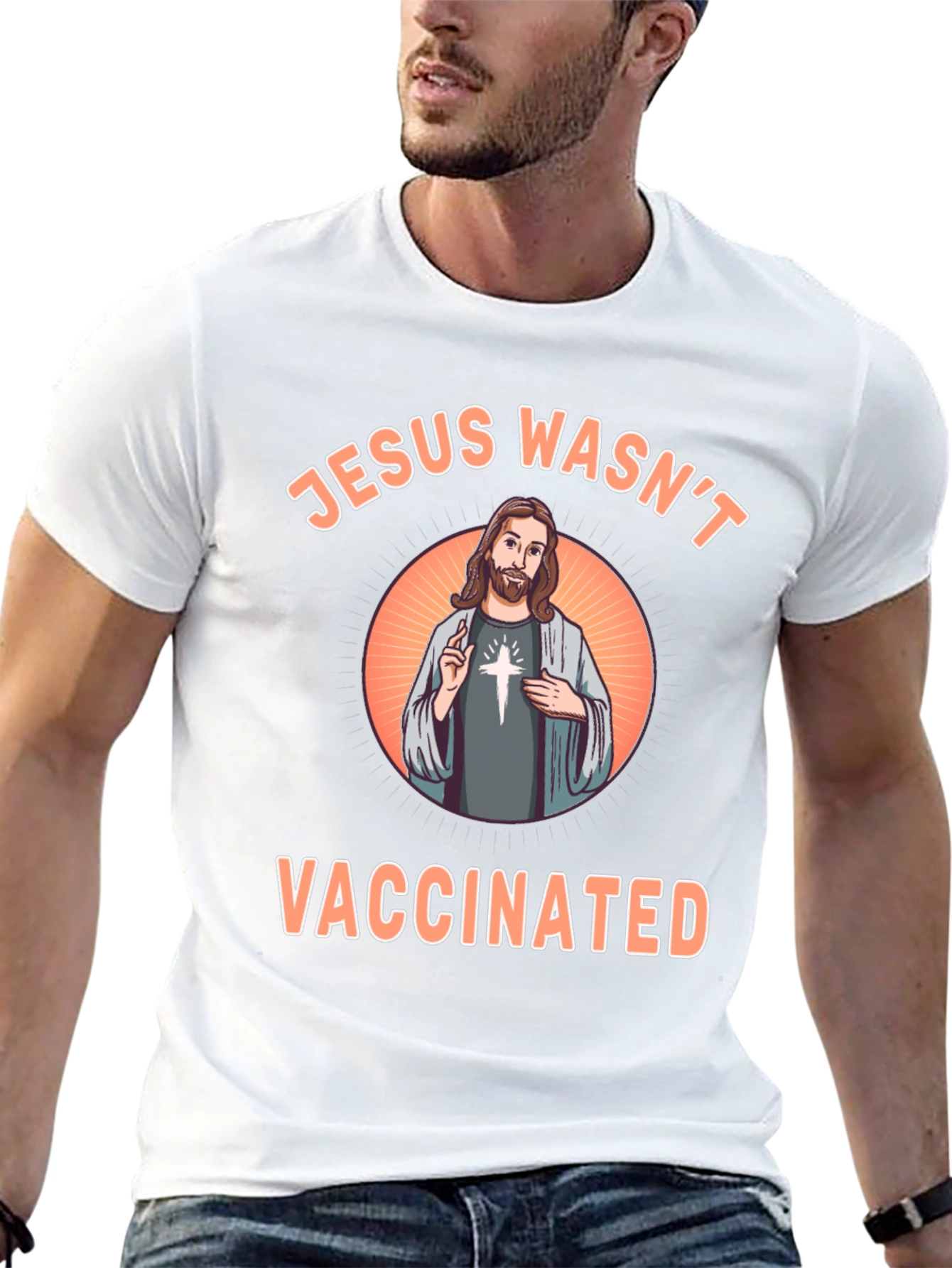 Jesus Wasnt Vaccinated T-Shirt