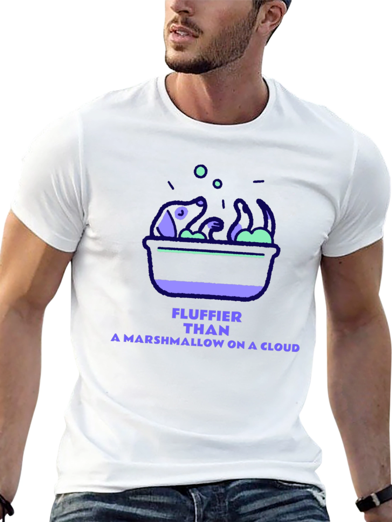 Fluffier Than a Marshmallow on a Cloud T-Shirt