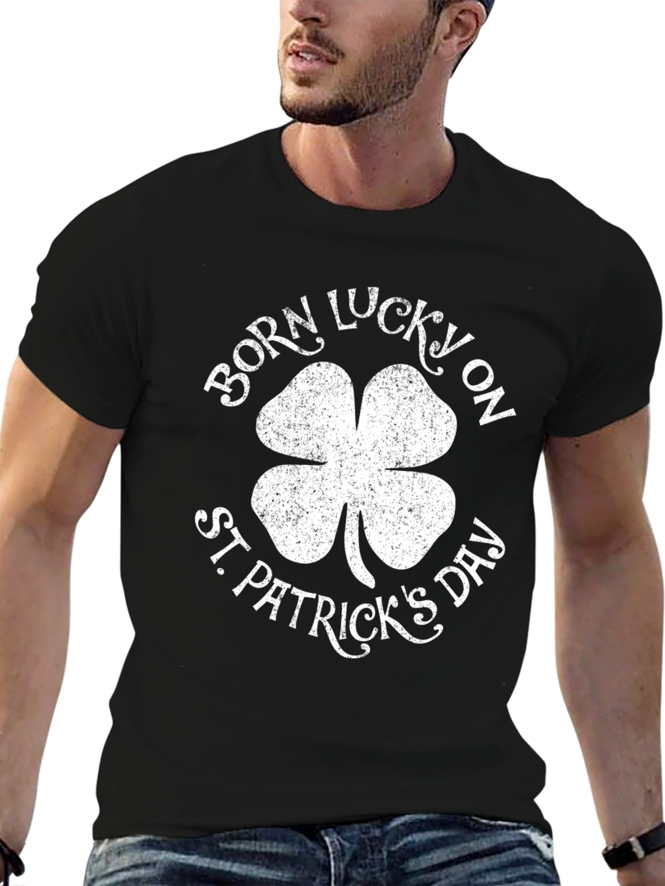 Born Lucky St. Patricks Day T-Shirt