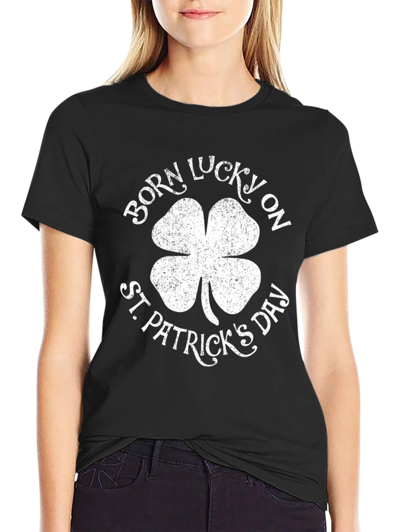 Born Lucky St. Patricks Day T-Shirt