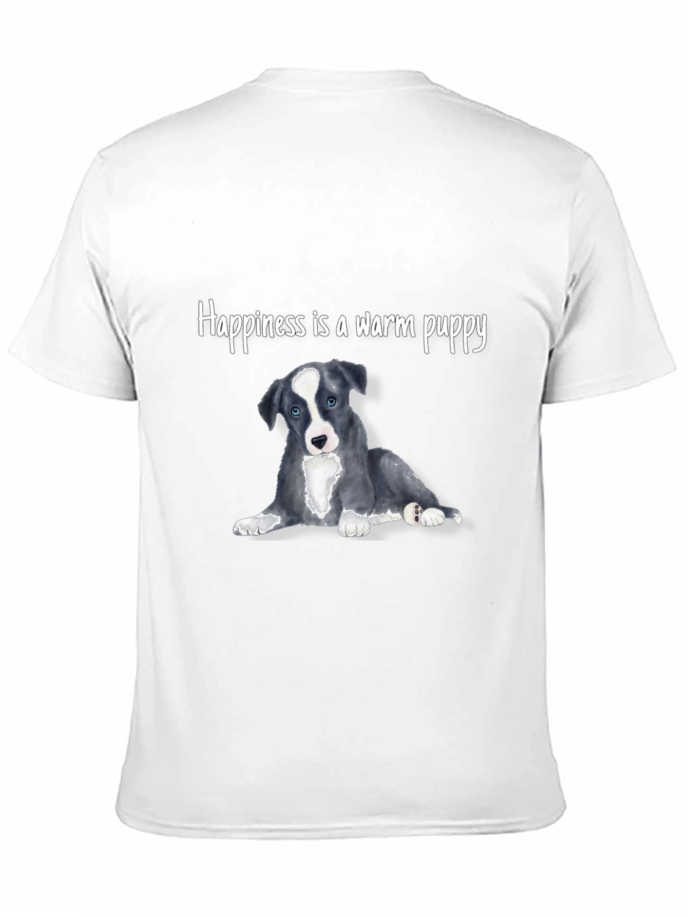 Warm Puppy Graphic T-Shirt - Unisex Casual Tee