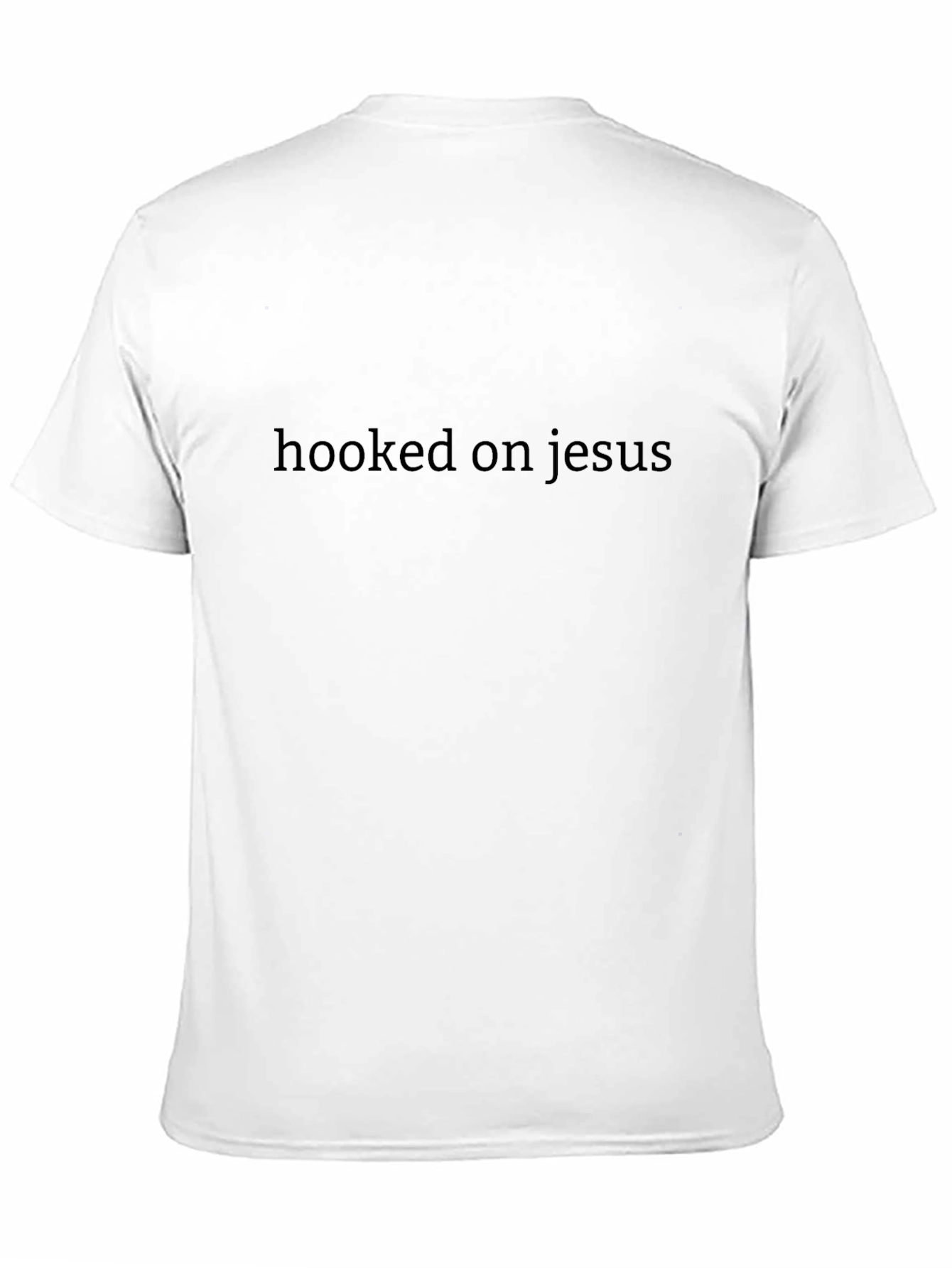 Hooked on Jesus Black T-Shirt