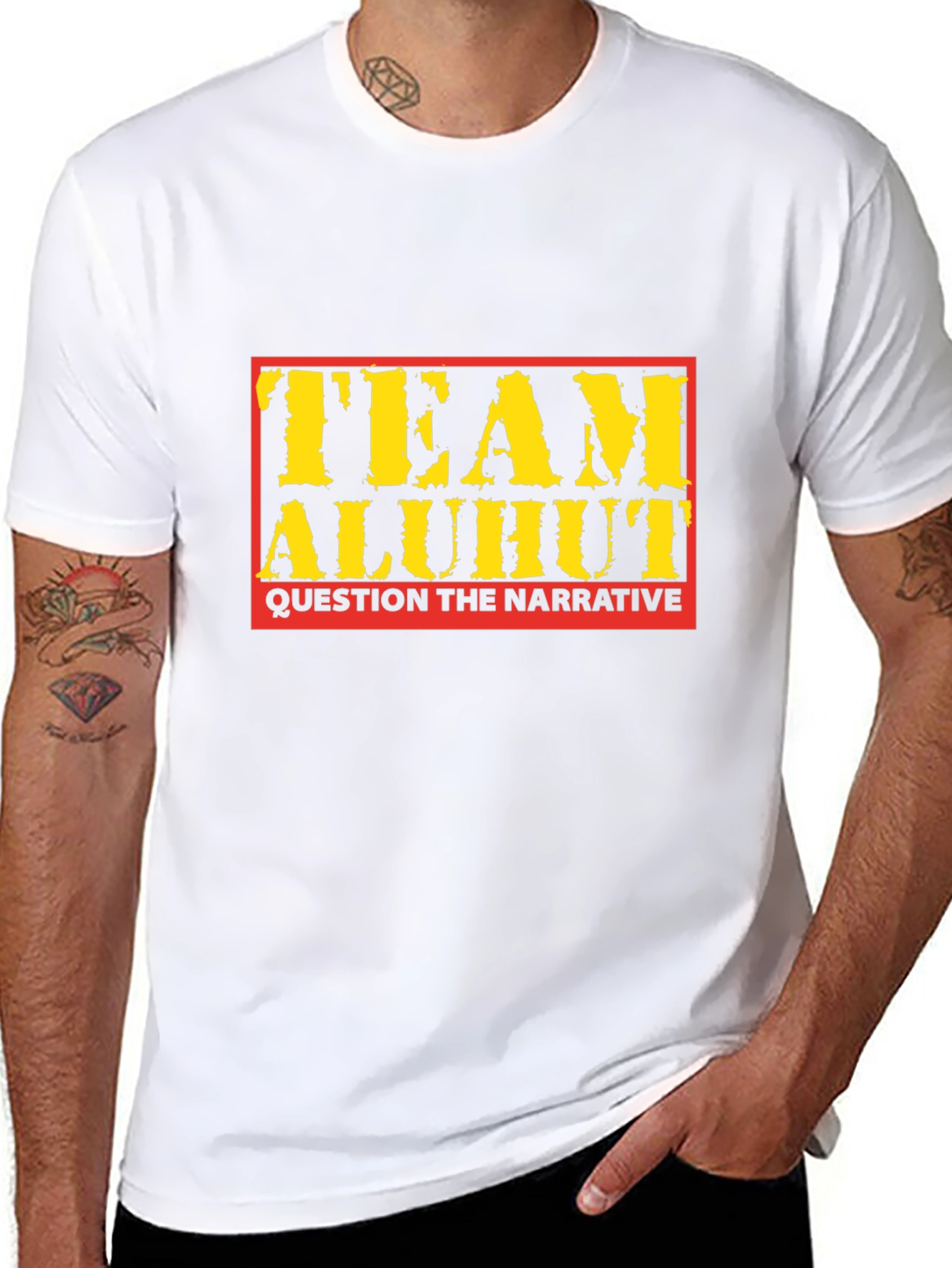 Team Aluhut Graphic Tee - Question the Narrative