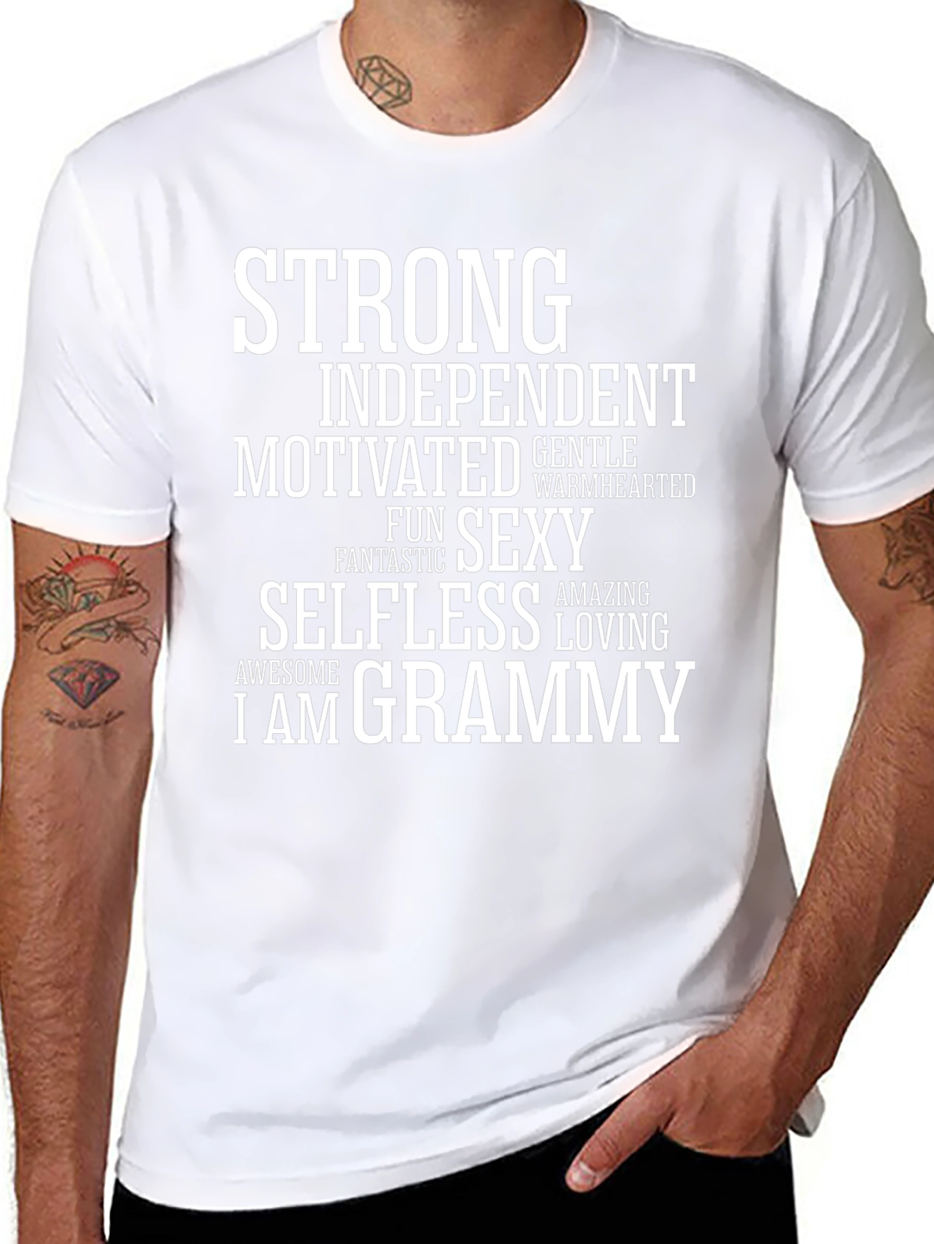 Strong Grammy Graphic T-Shirt
