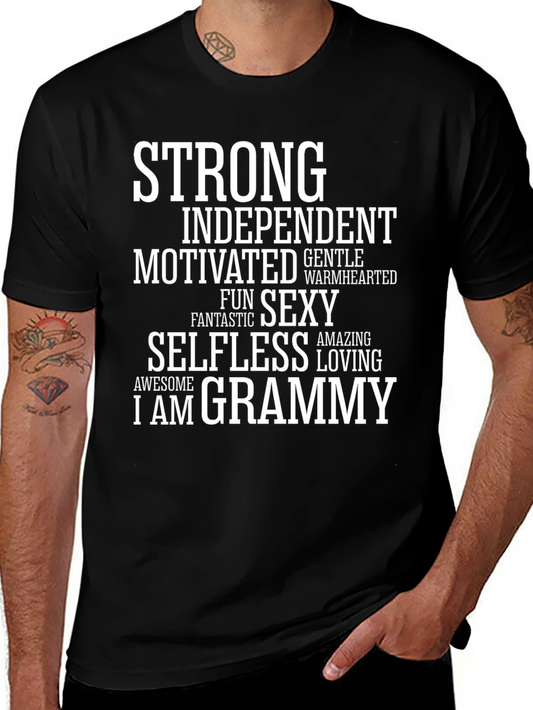 Strong Grammy Graphic T-Shirt