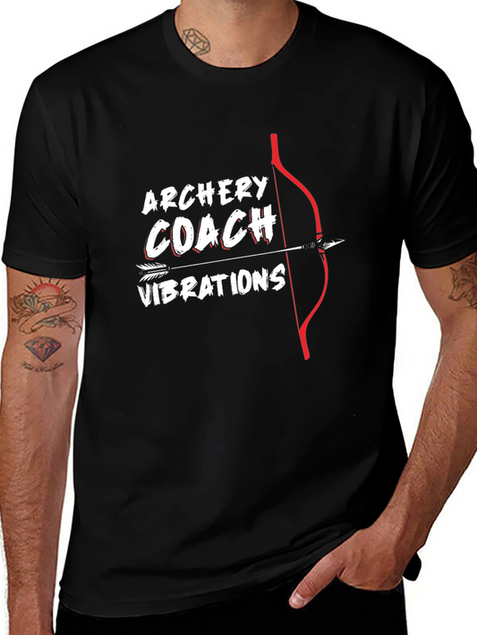 Archery Coach T-Shirt Arrow Bow Tee