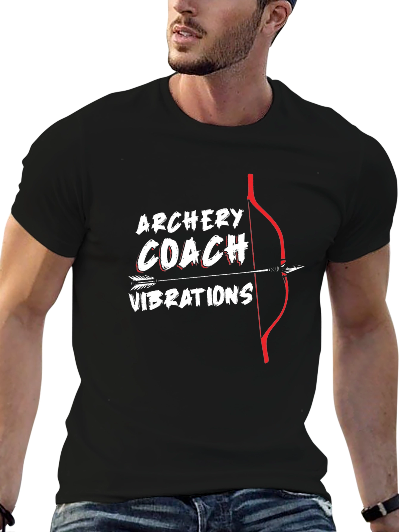 Archery Coach T-Shirt Arrow Bow Tee