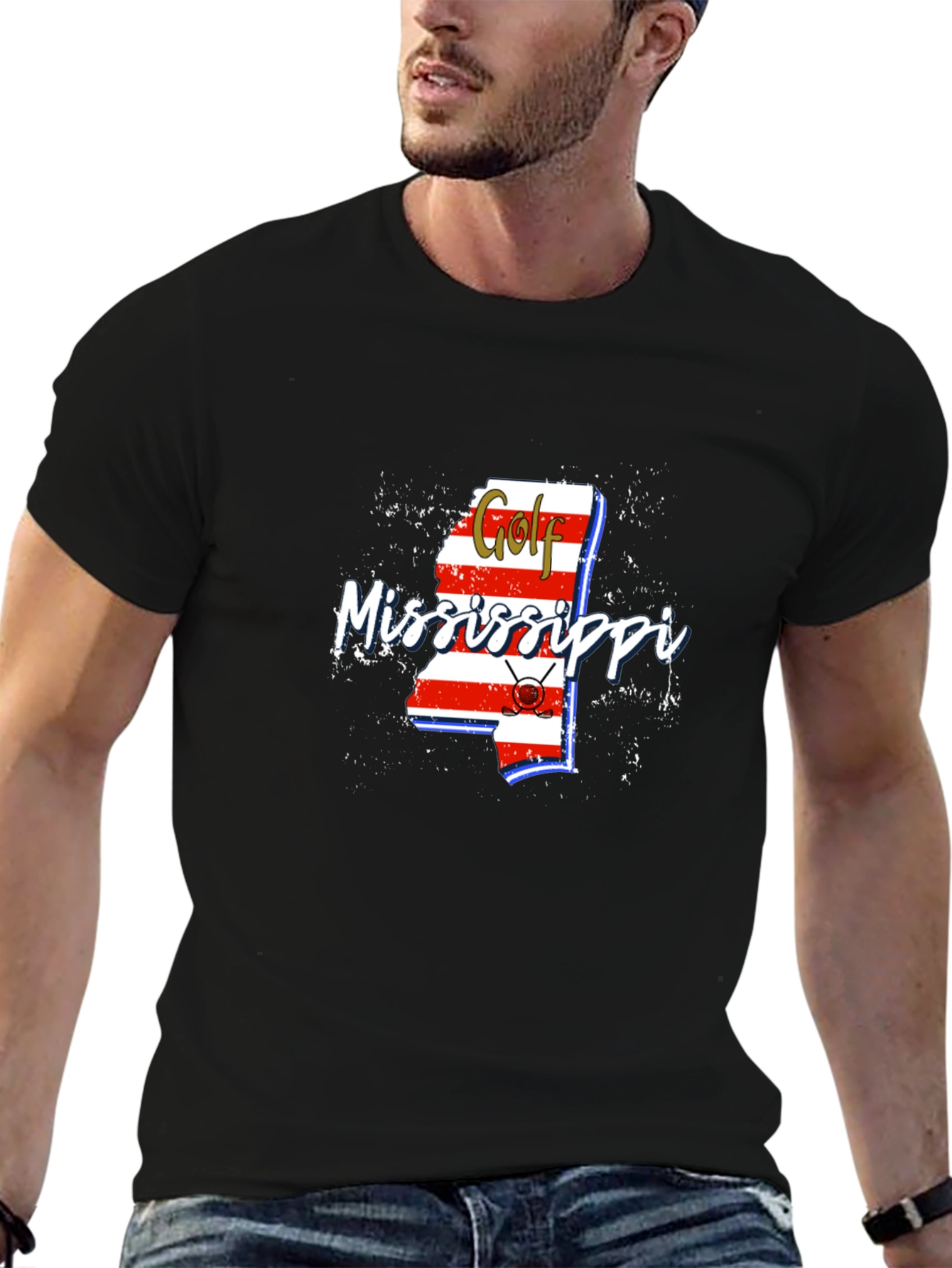 Golf Mississippi State Pride Tee