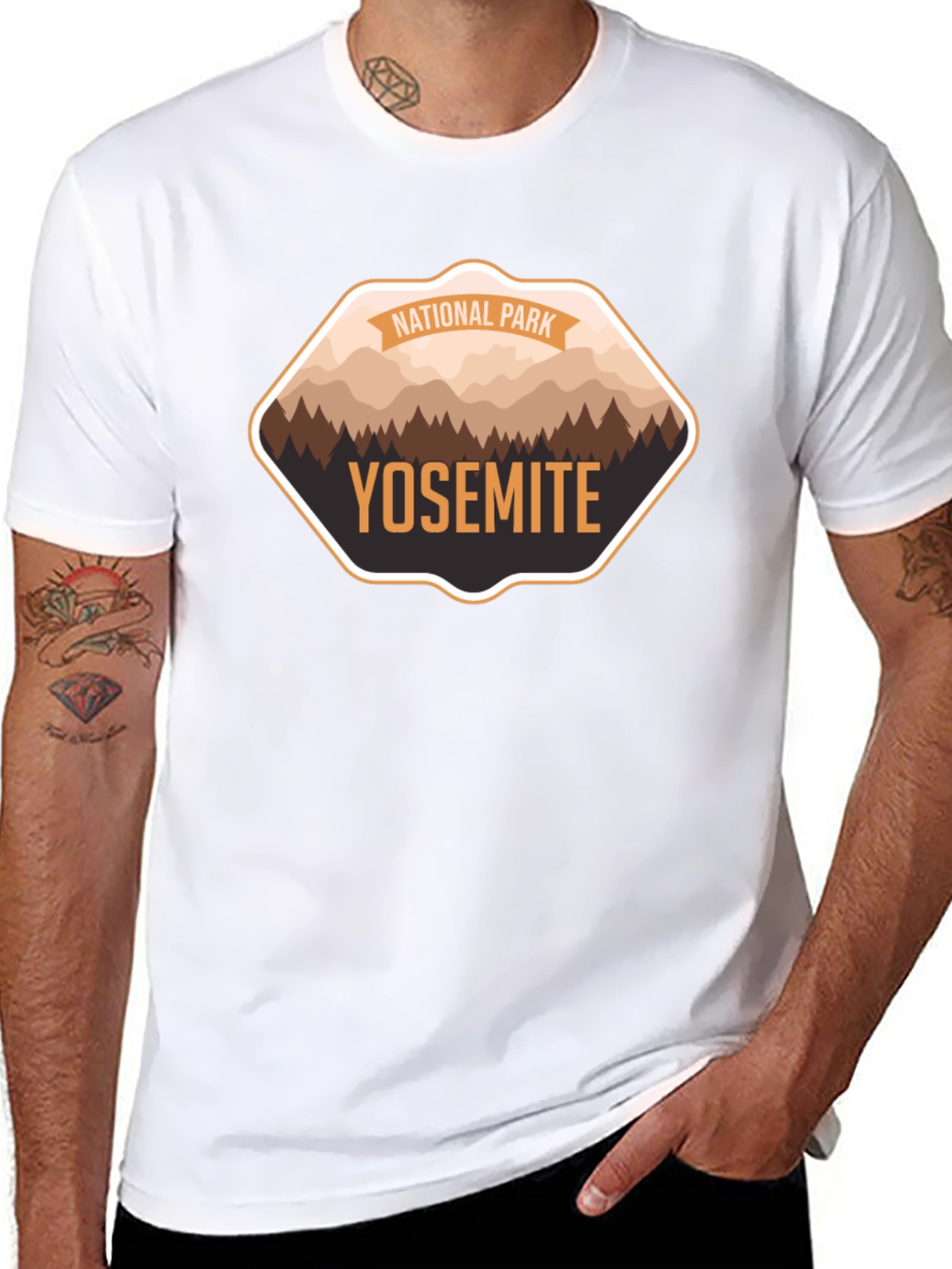 Yosemite National Park Graphic T-Shirt