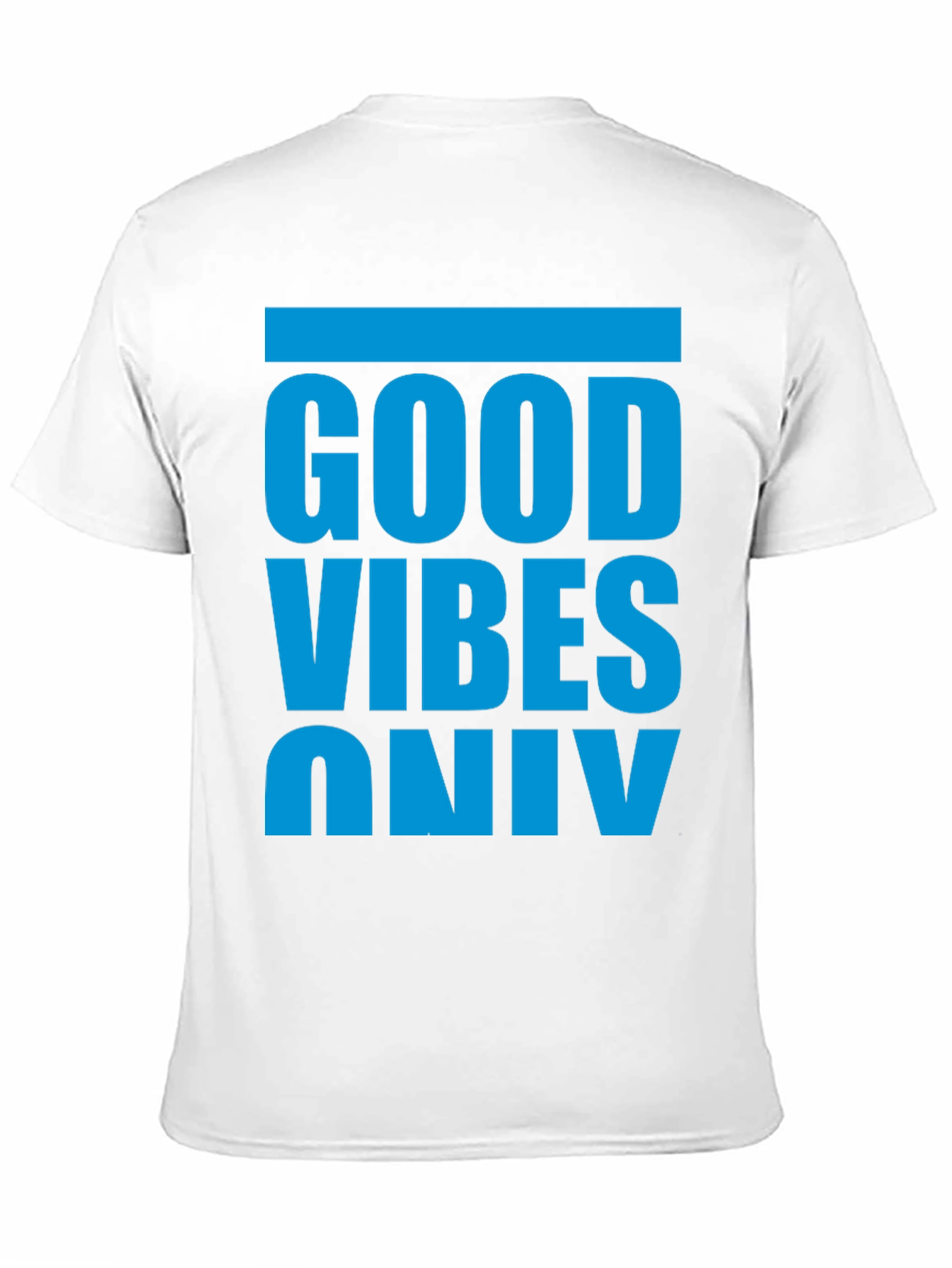 Good Vibes Only T-Shirt - Casual Graphic Tee