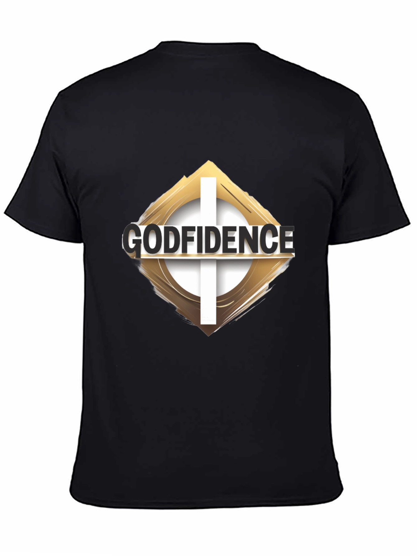 Godfidence Graphic Black T-Shirt
