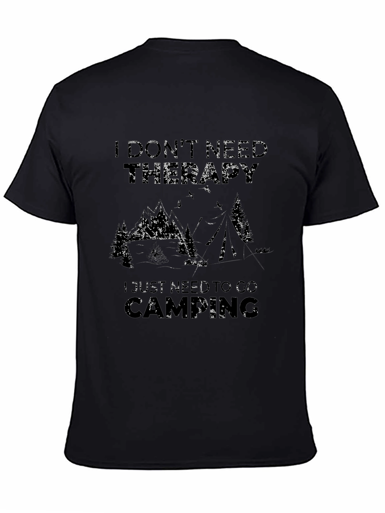 Camping Therapy Graphic Tee