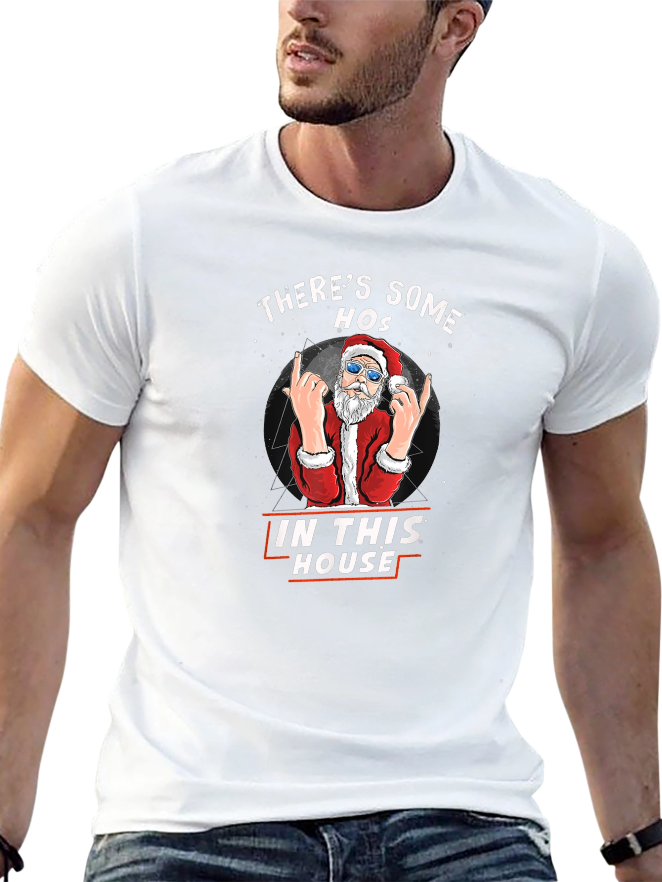Funny Christmas Santa T-Shirt