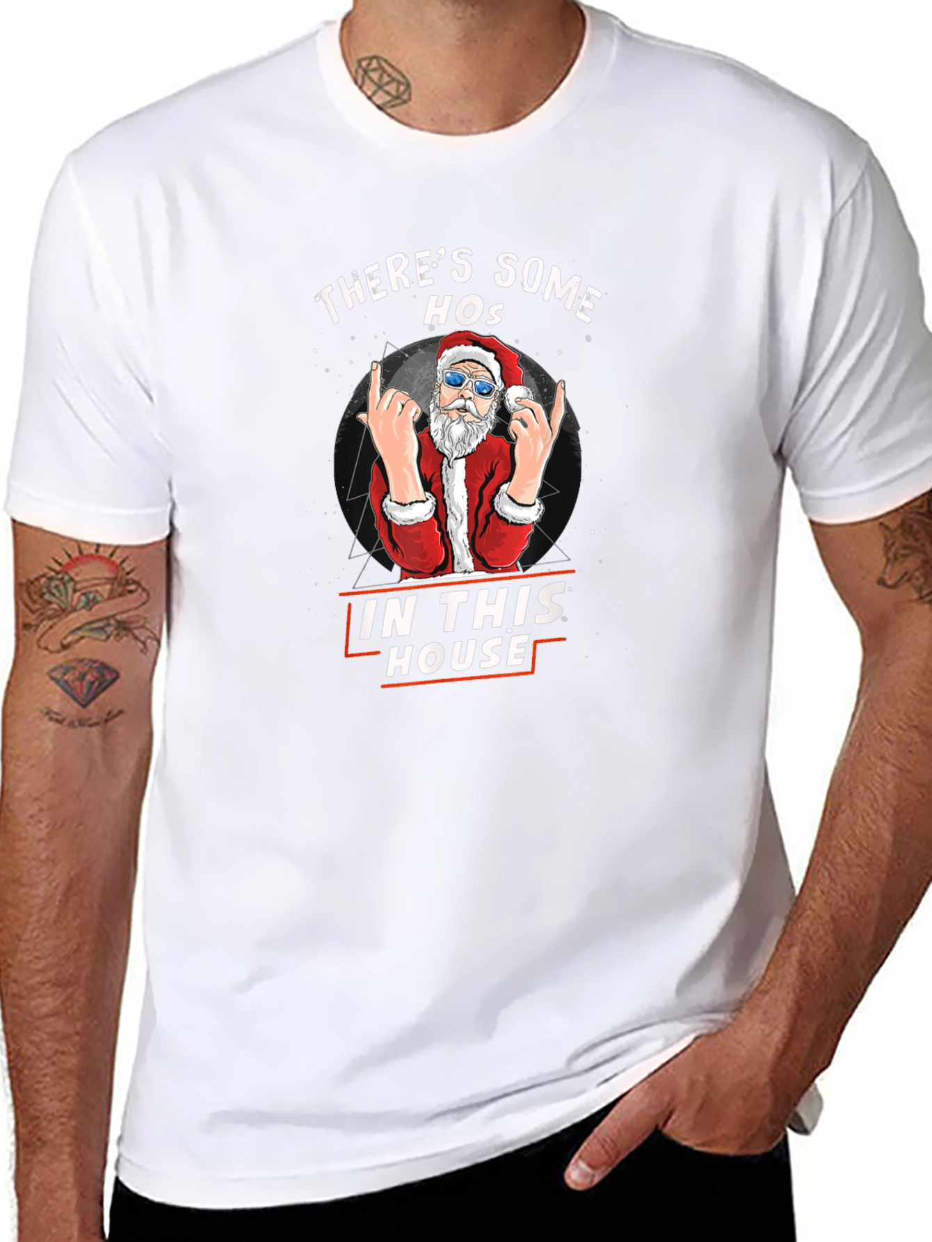 Funny Christmas Santa T-Shirt