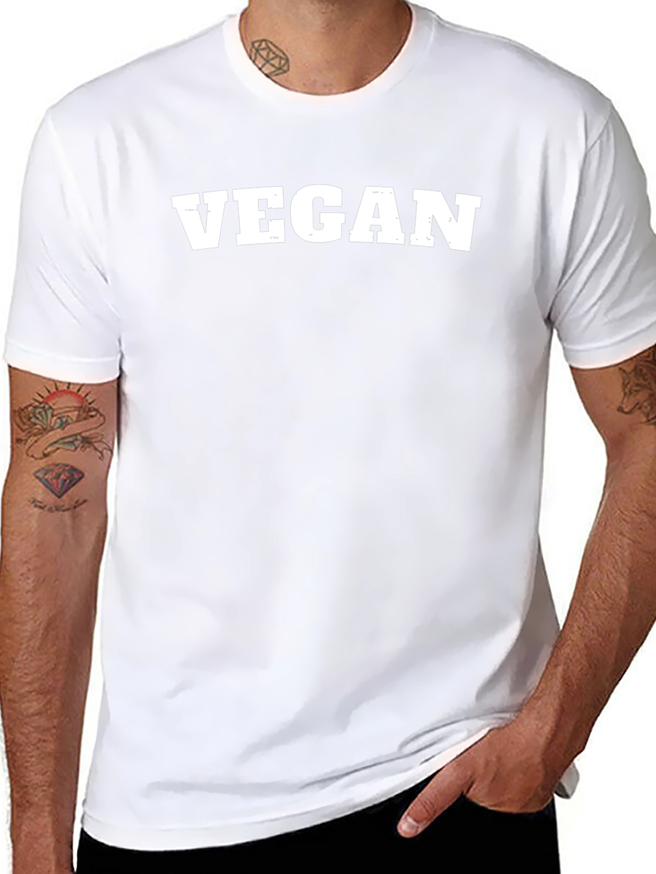 Vegan T-Shirt - Bold Statement Tee
