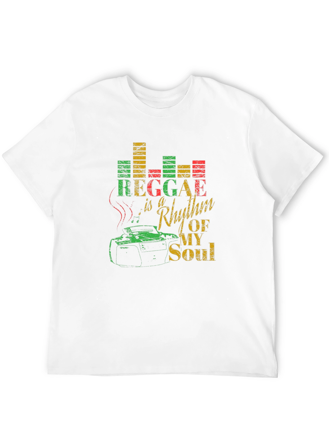Reggae Rhythm T-Shirt: Music Lovers Tee