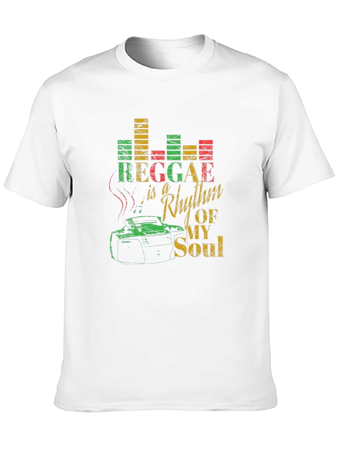 Reggae Rhythm T-Shirt: Music Lovers Tee