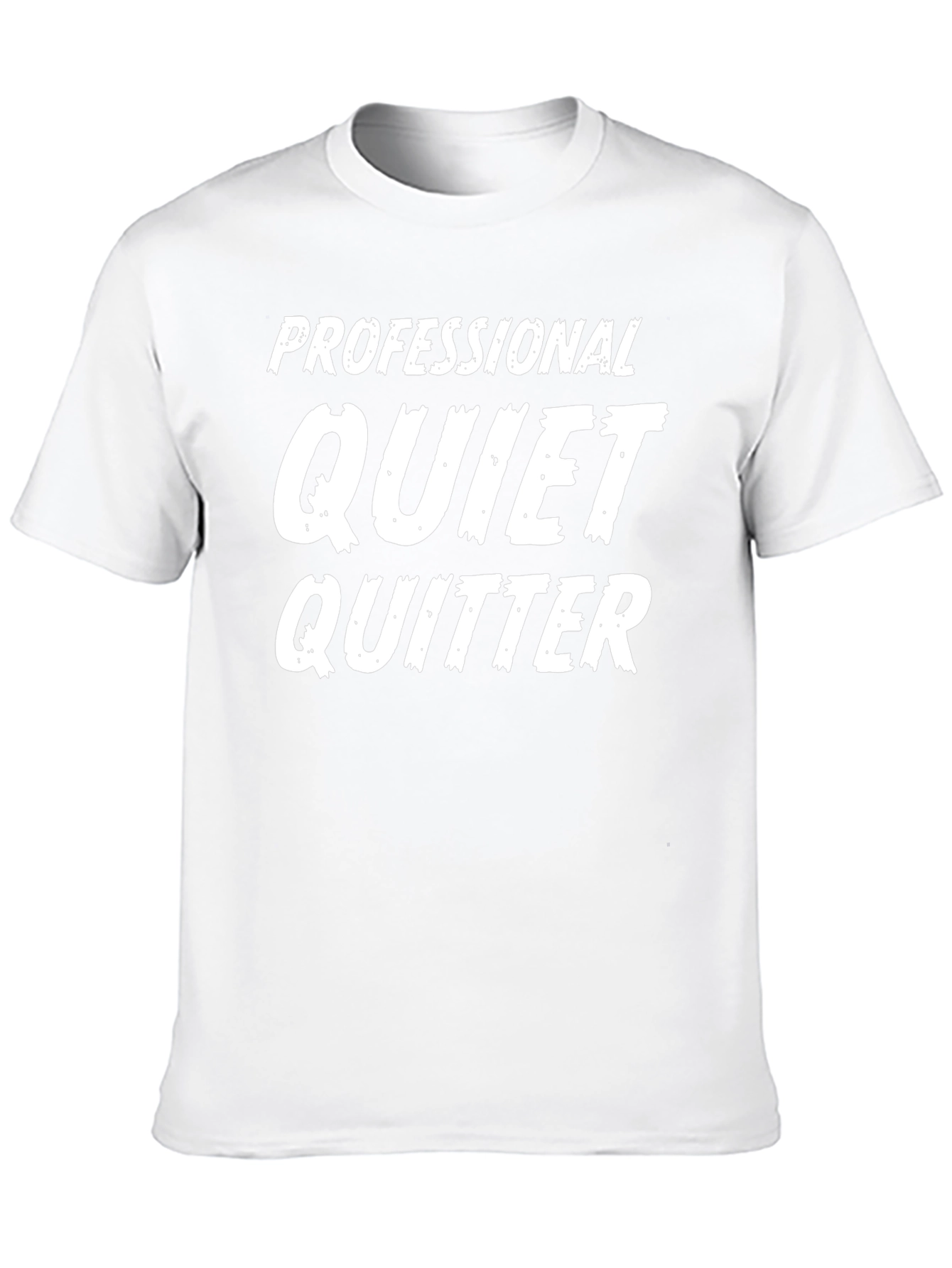 Professional Quiet Quitter T-Shirt - Novelty Graphic Tee