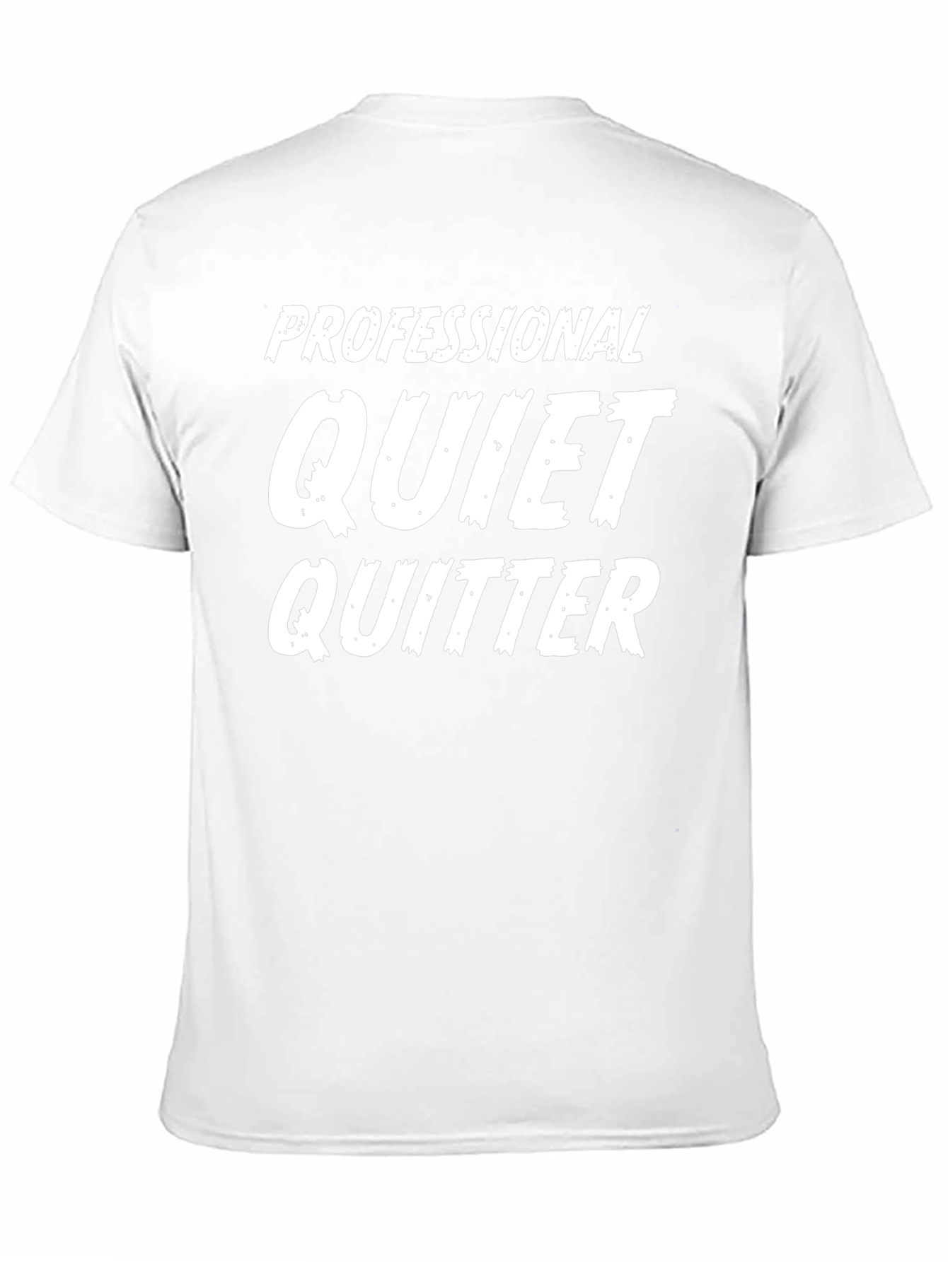 Professional Quiet Quitter T-Shirt - Novelty Graphic Tee