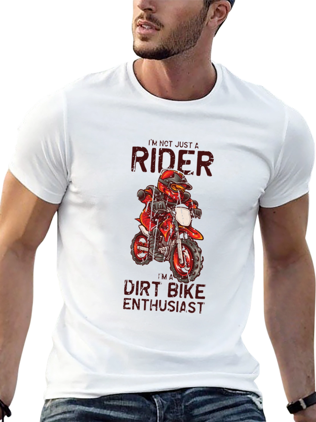 Dirt Bike Enthusiast Graphic Tee