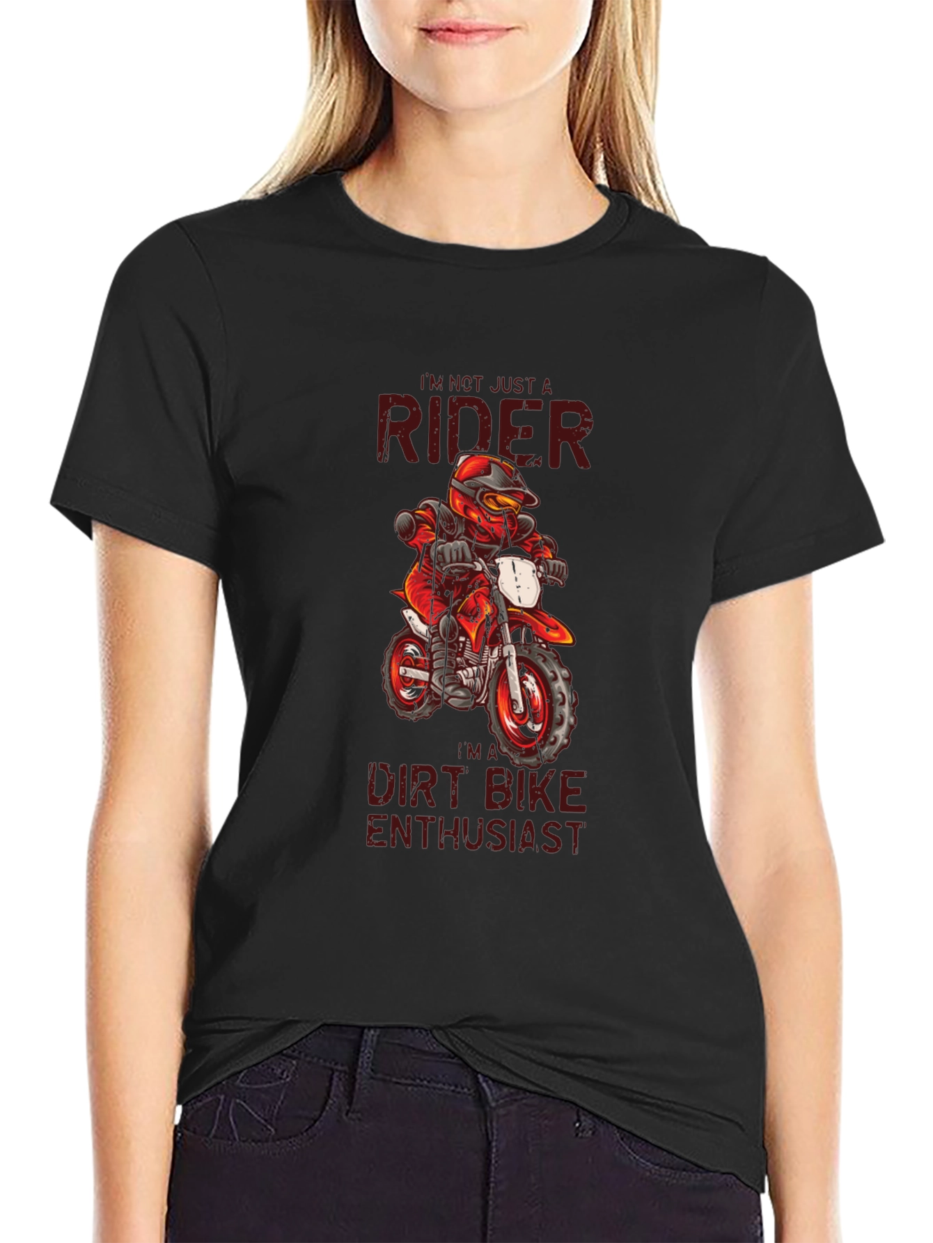 Dirt Bike Enthusiast Graphic Tee