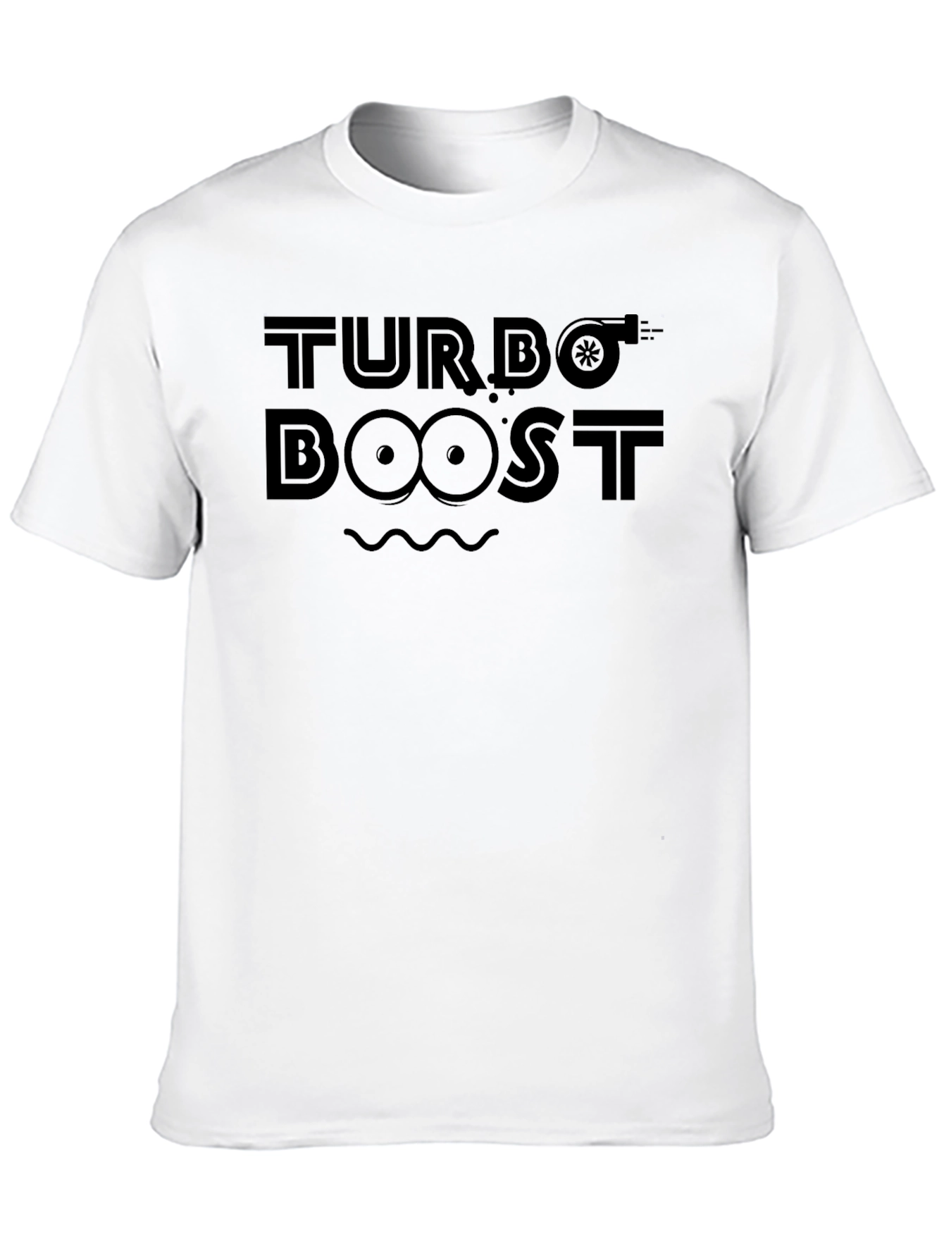 Turbo Boost Black Graphic Tee