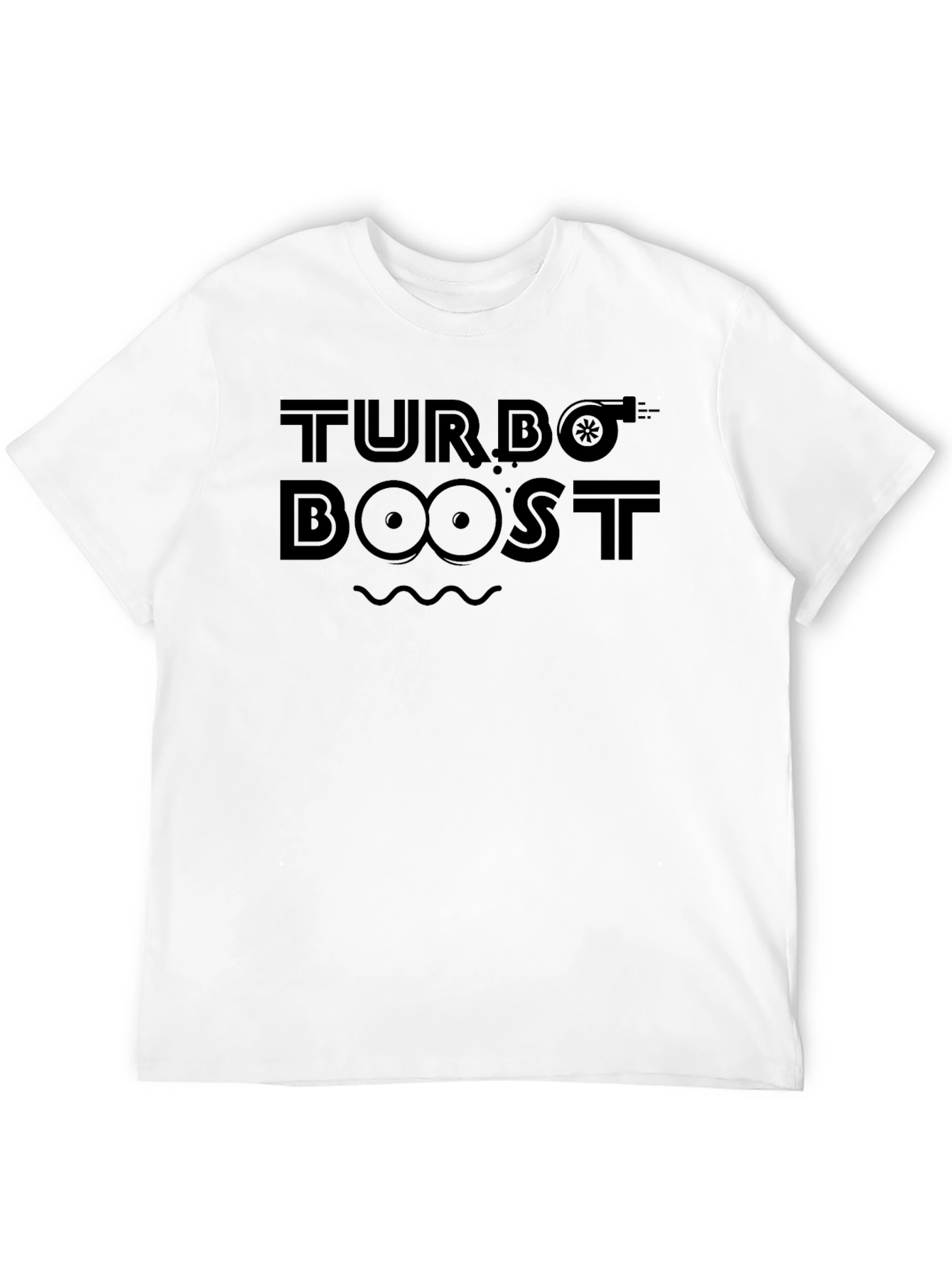 Turbo Boost Black Graphic Tee