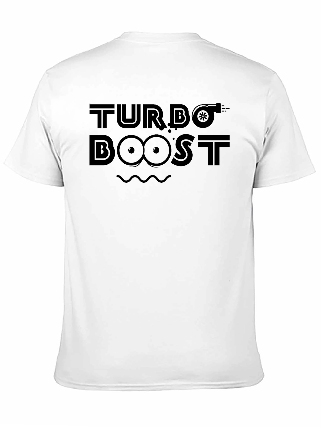 Turbo Boost Black Graphic Tee