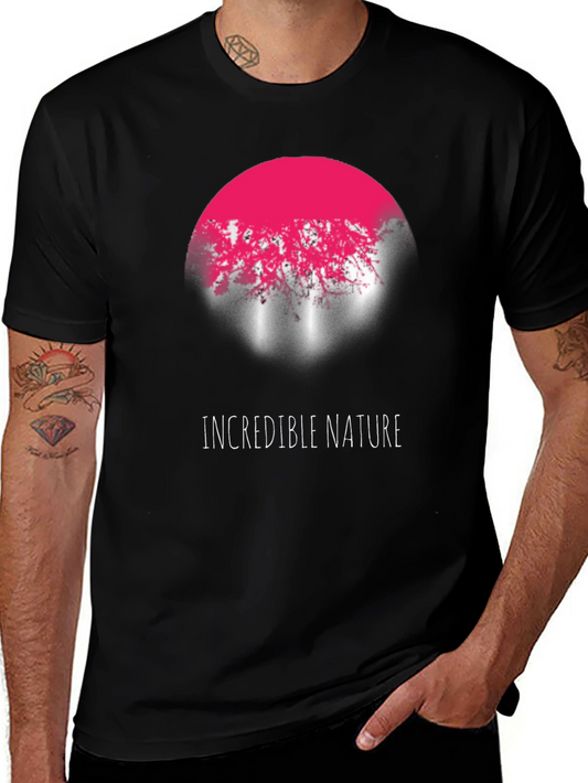 Incredible Nature Graphic Tee - Stylish Casual Wear
