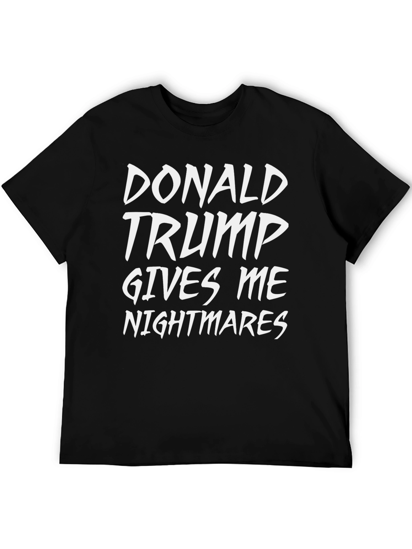 Donald Trump Nightmares Black T-Shirt