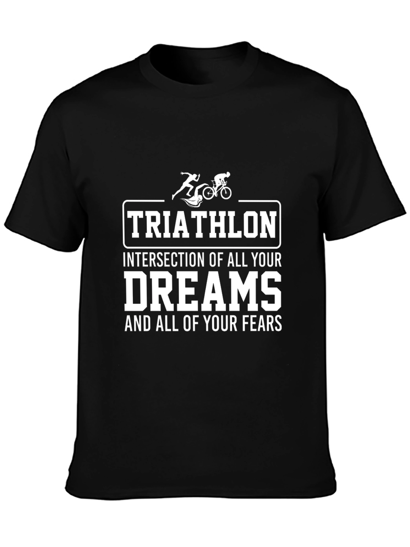 Triathlon Dreams & Fears Graphic Tee