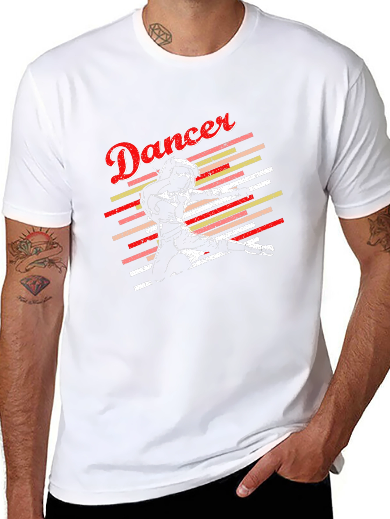 Dancer Graphic Tee - Black