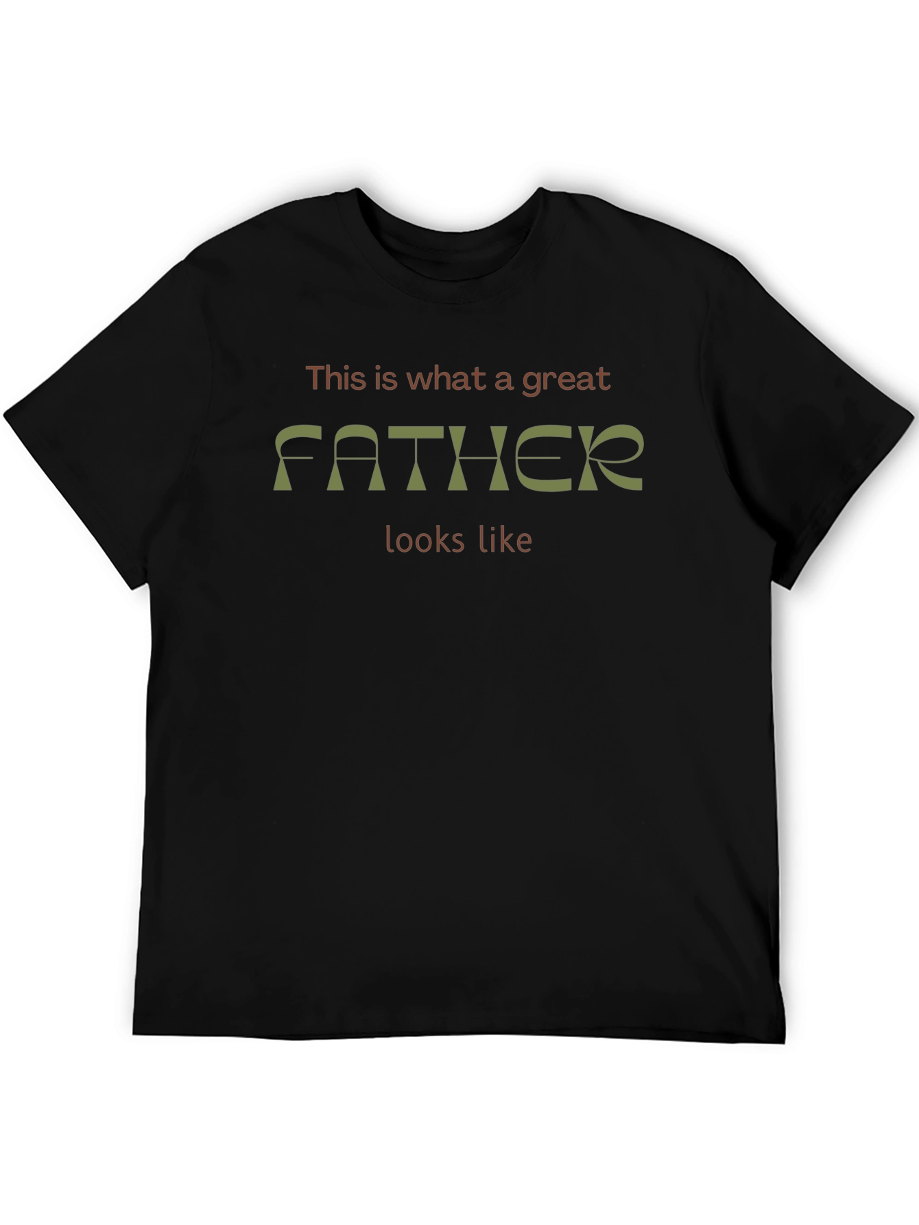Great Father T-Shirt - Stylish Dad Apparel