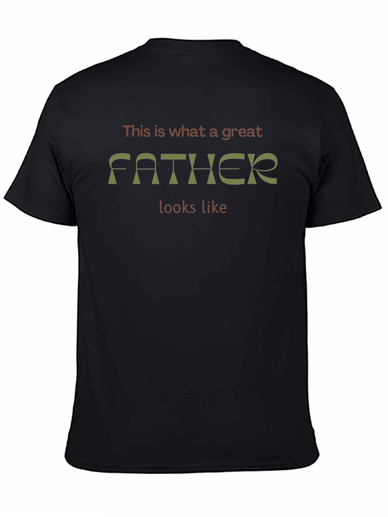 Great Father T-Shirt - Stylish Dad Apparel