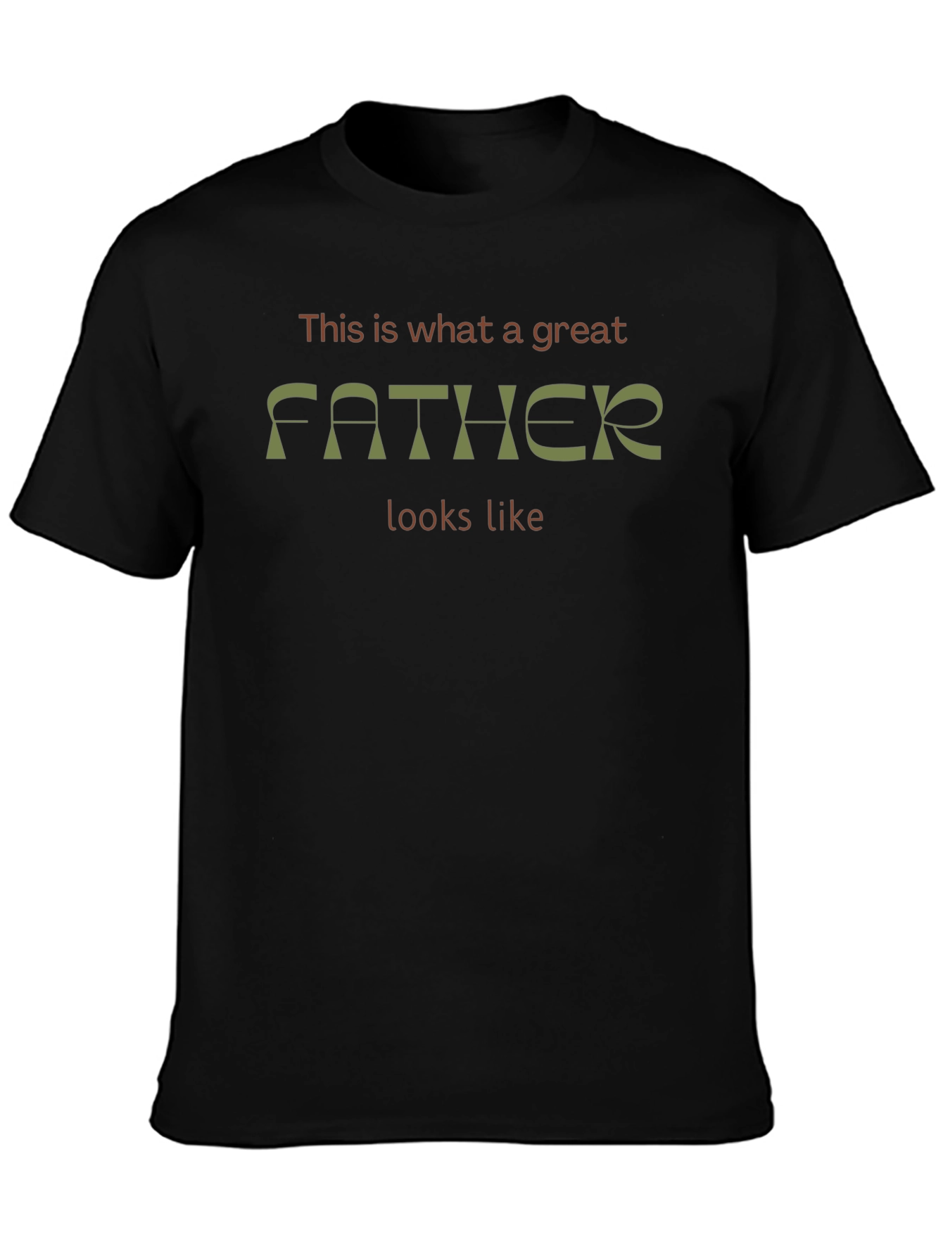 Great Father T-Shirt - Stylish Dad Apparel