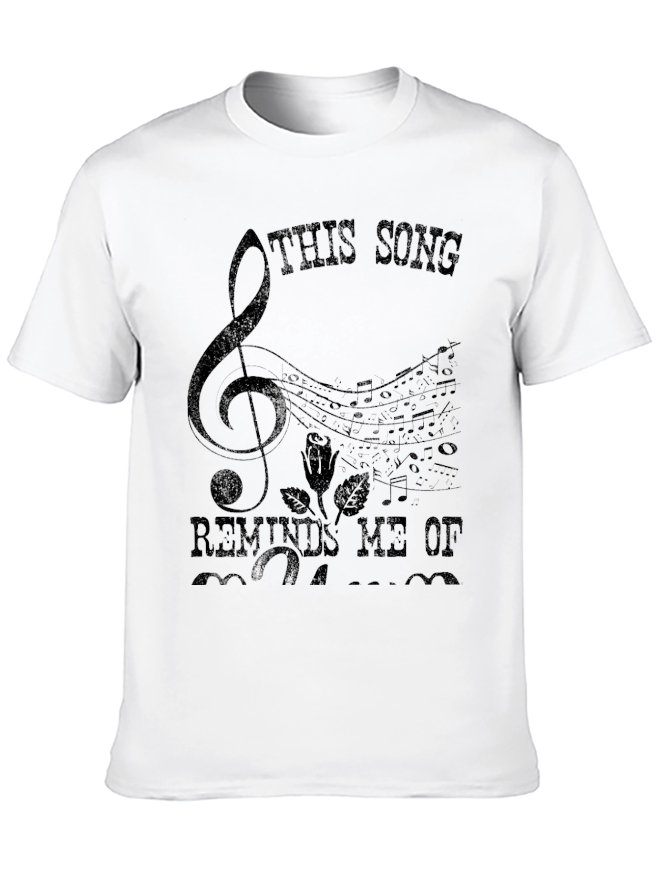 Musical Memory Black T-Shirt