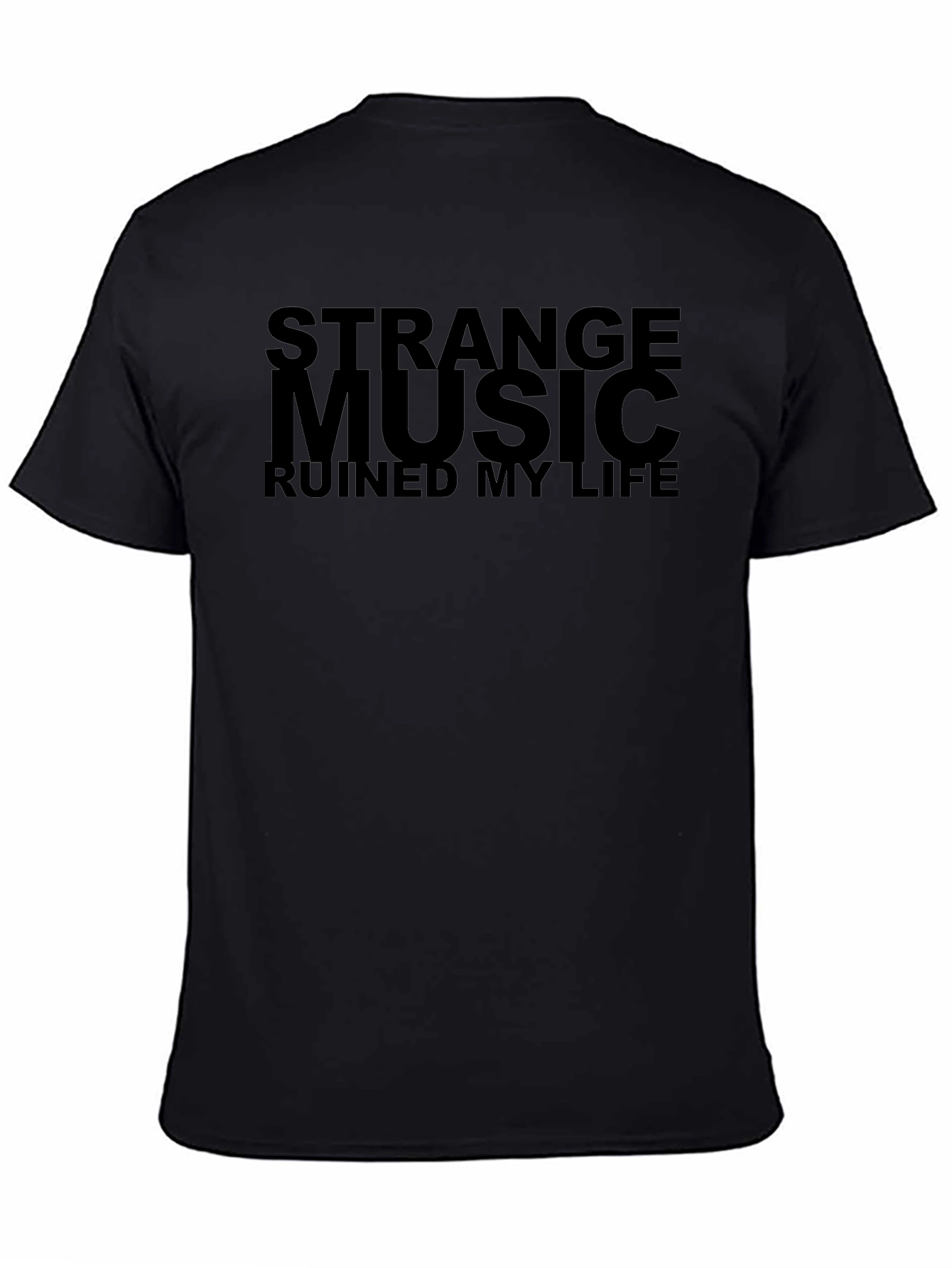 Strange Music Ruined My Life Graphic Tee