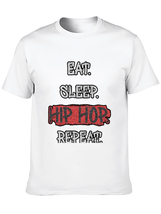 Eat Sleep Hip Hop Repeat Graphic Tee