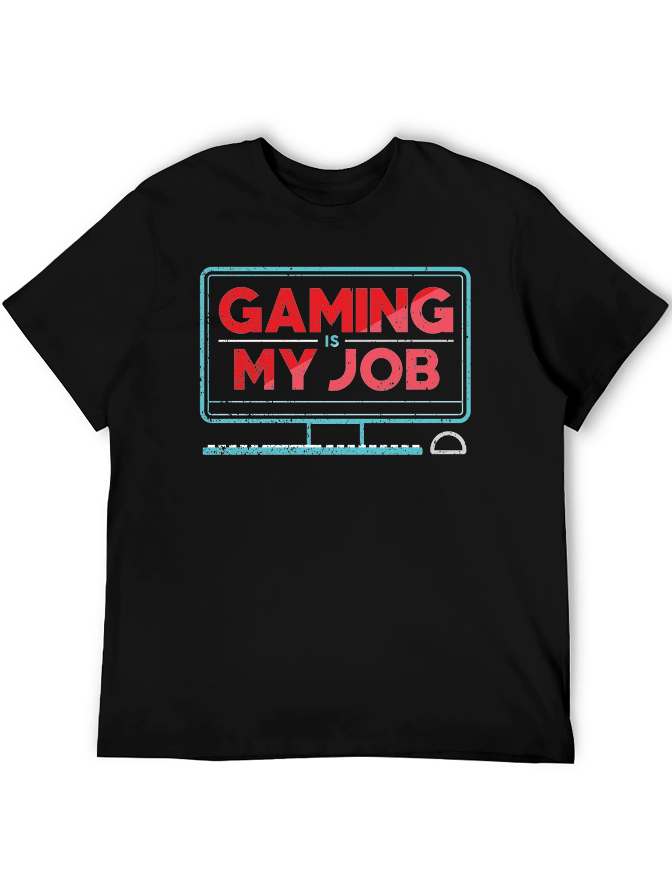 Gaming is My Job Graphic T-Shirt